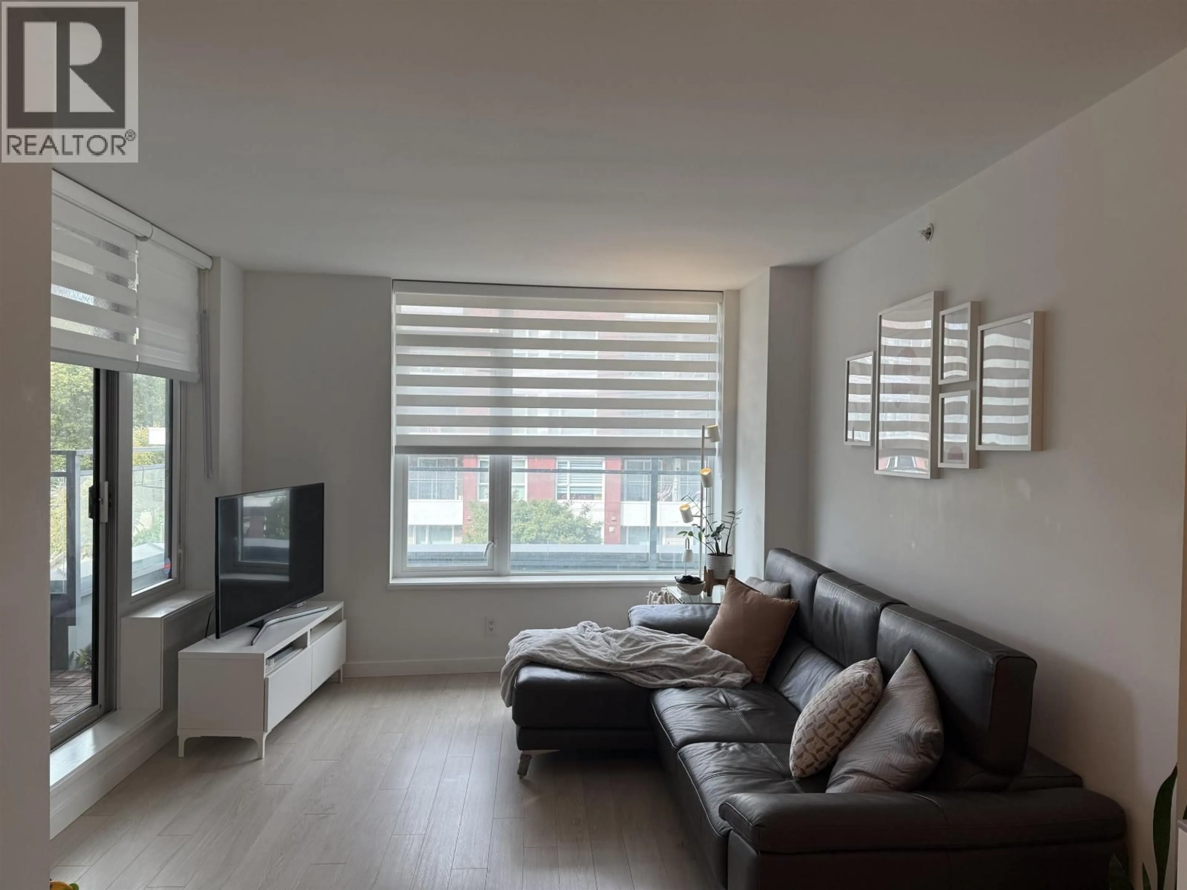 Living room with furniture, floor is not visible for 306 - 7708 ALDERBRIDGE WAY, Richmond British Columbia V6X0P9