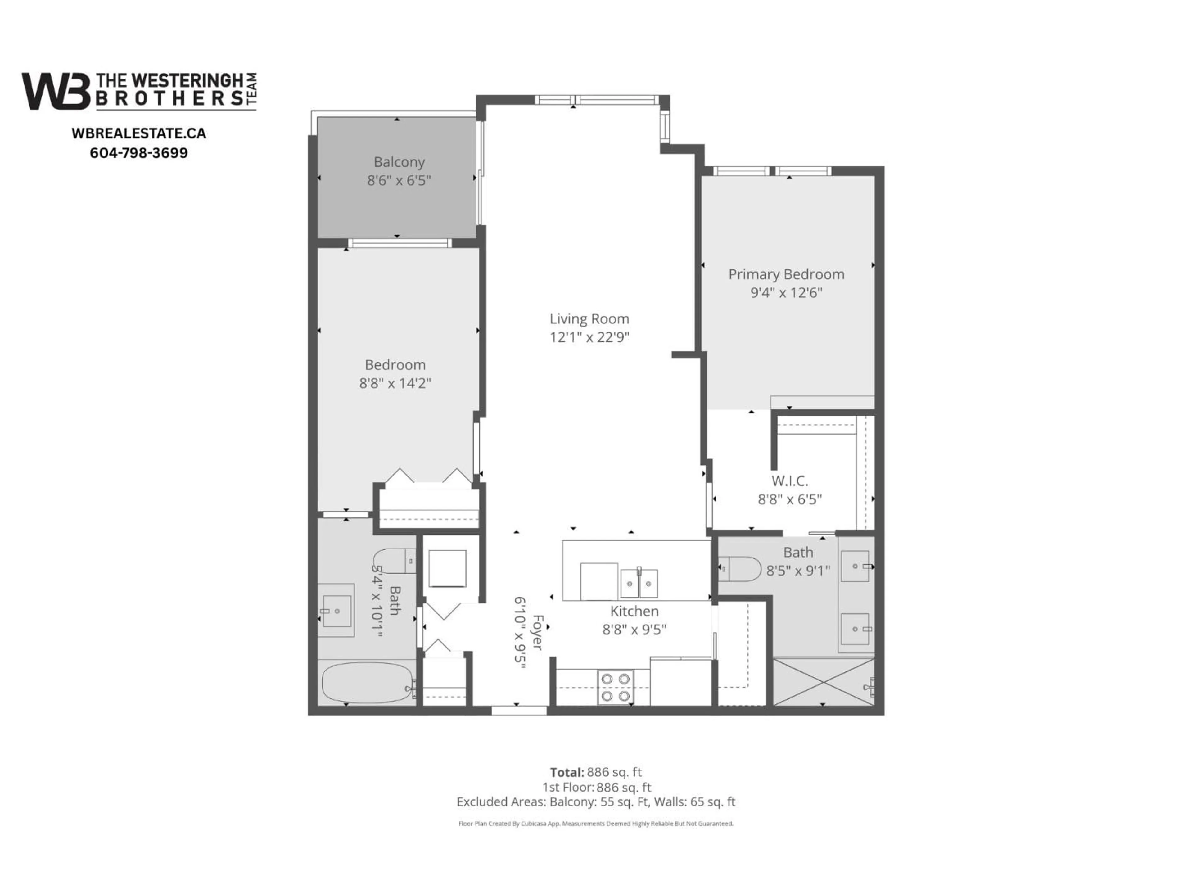 Floor plan for 203 - 2242 WHATCOM ROAD, Abbotsford British Columbia V3G0B3