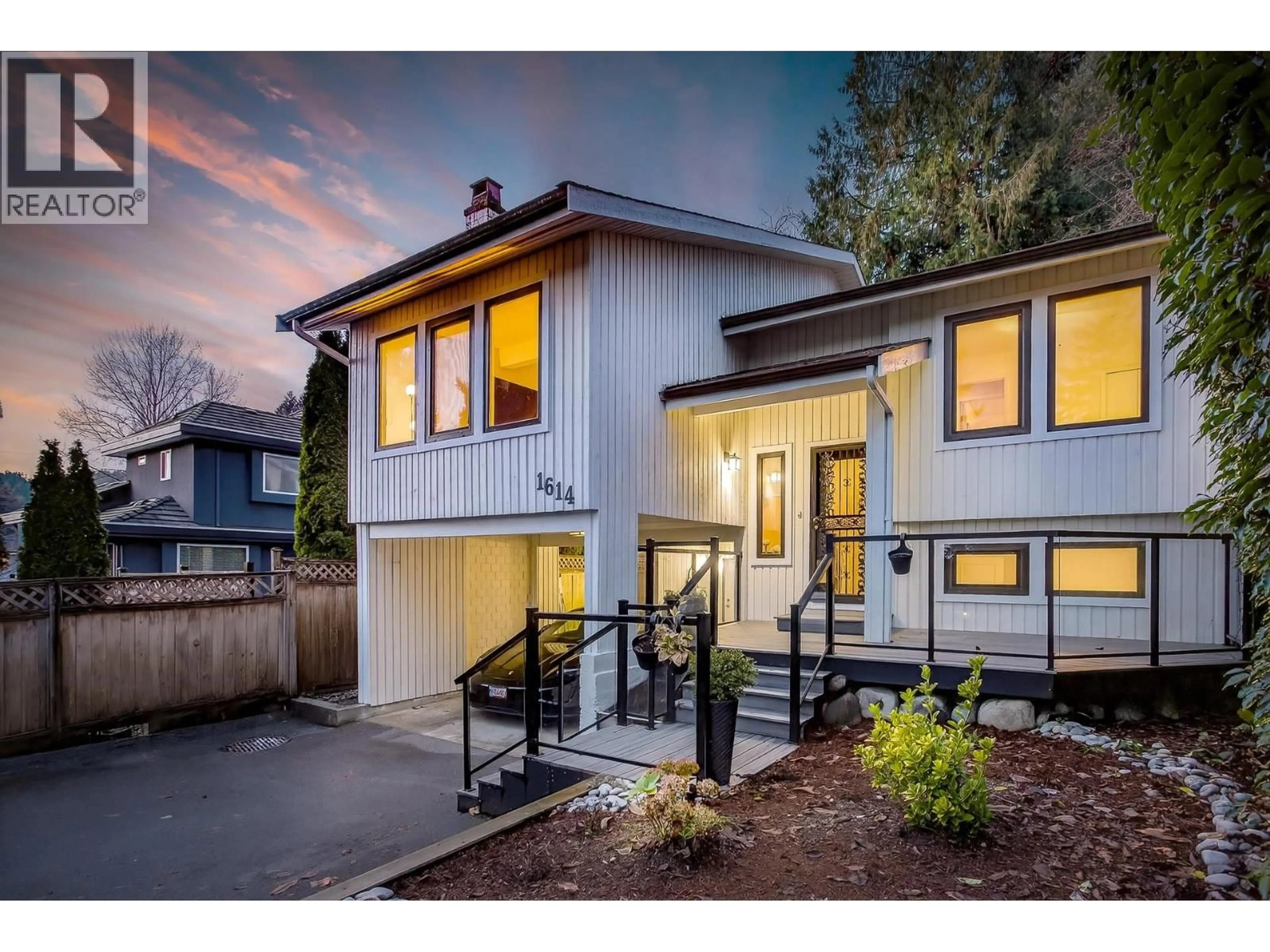 Home with vinyl exterior material, street for 1614 LYNN VALLEY ROAD, North Vancouver British Columbia V7J2B4