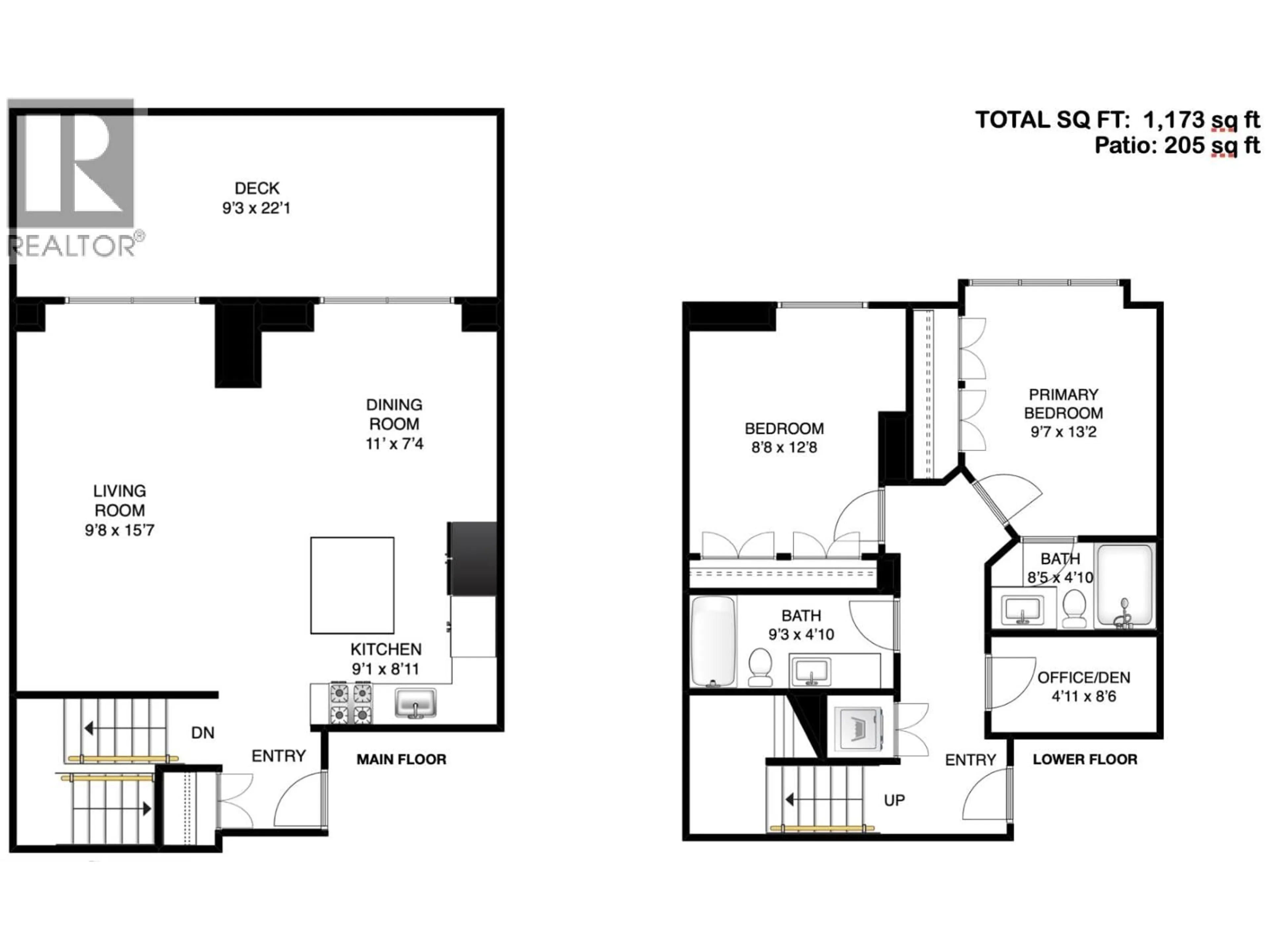 Floor plan for 608 - 680 SEYLYNN CRESCENT, North Vancouver British Columbia V7J0B5