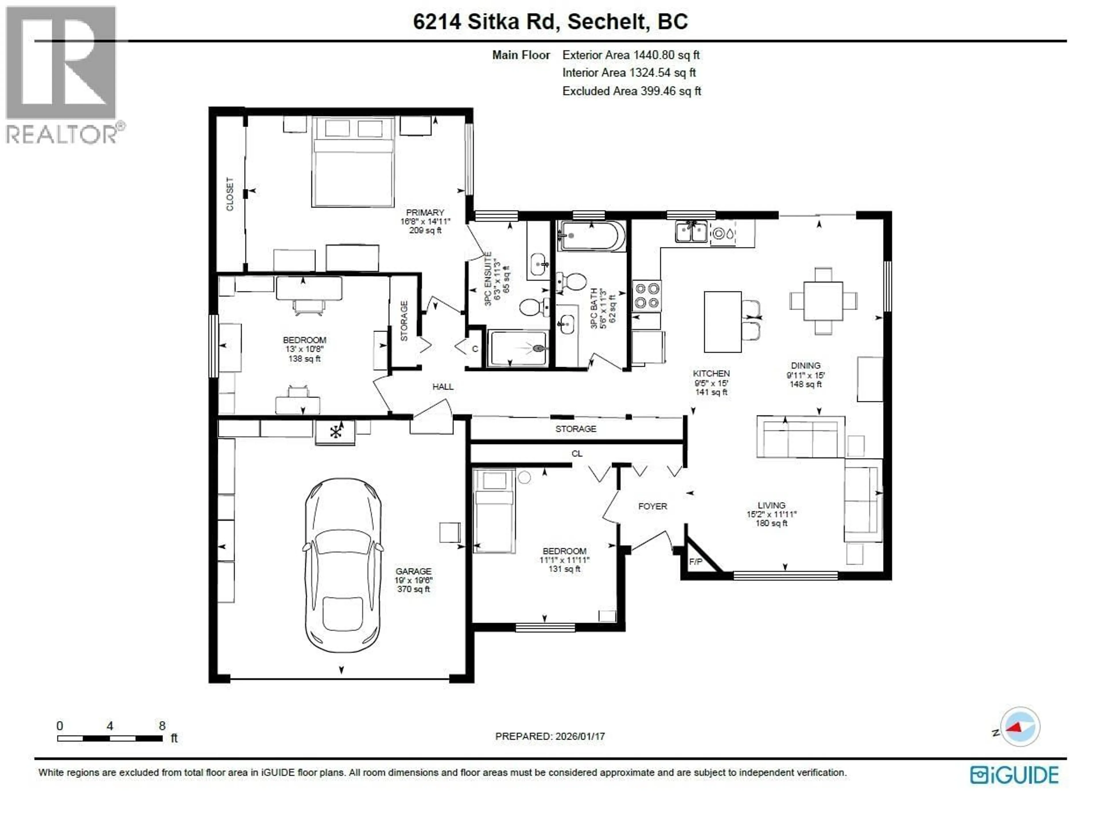 Floor plan for 6214 SITKA ROAD, Sechelt British Columbia V7Z0L3