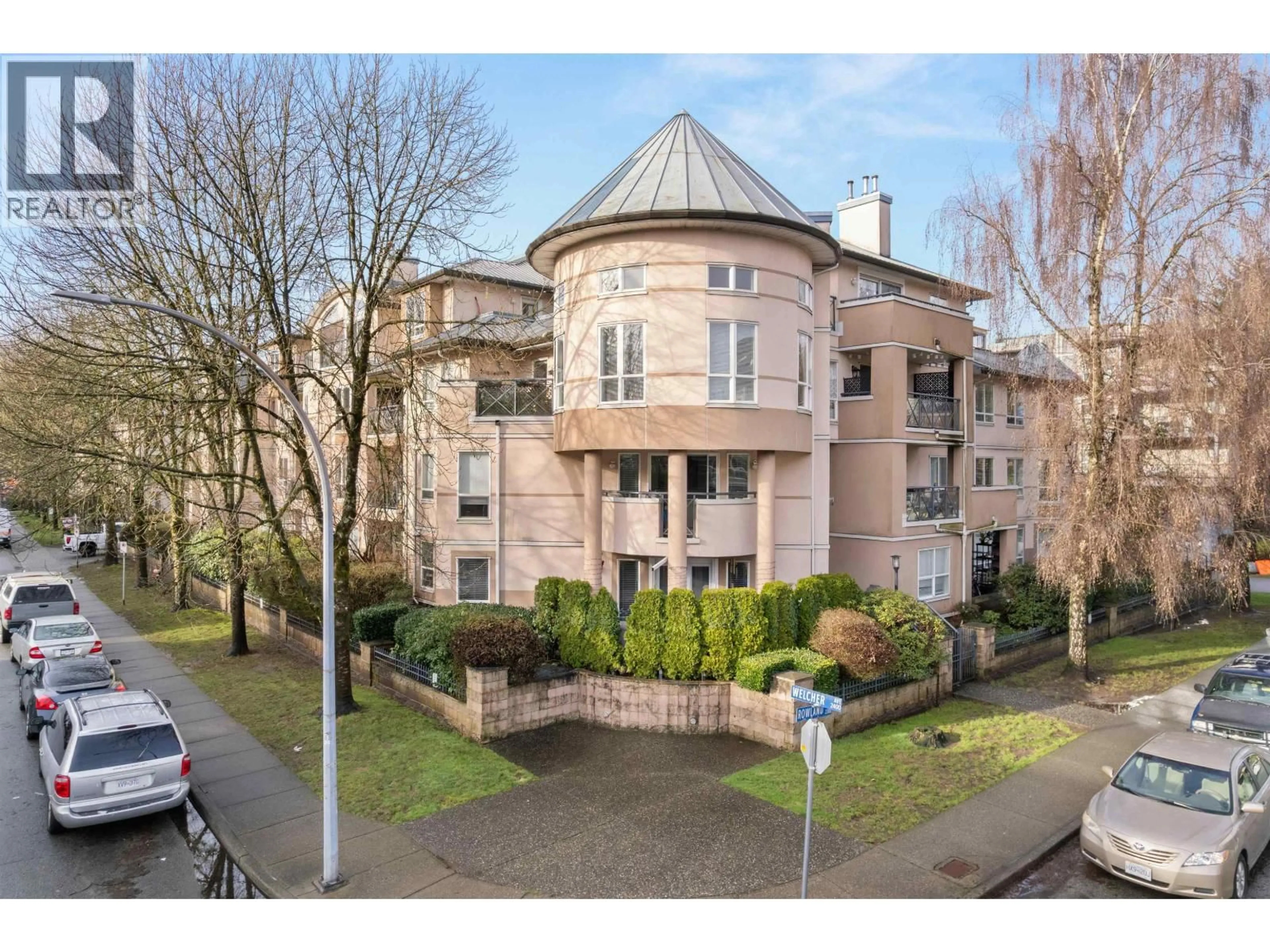 A pic from outside/outdoor area/front of a property/back of a property/a pic from drone, street for 308 - 2435 WELCHER AVENUE, Port Coquitlam British Columbia V3C1X8