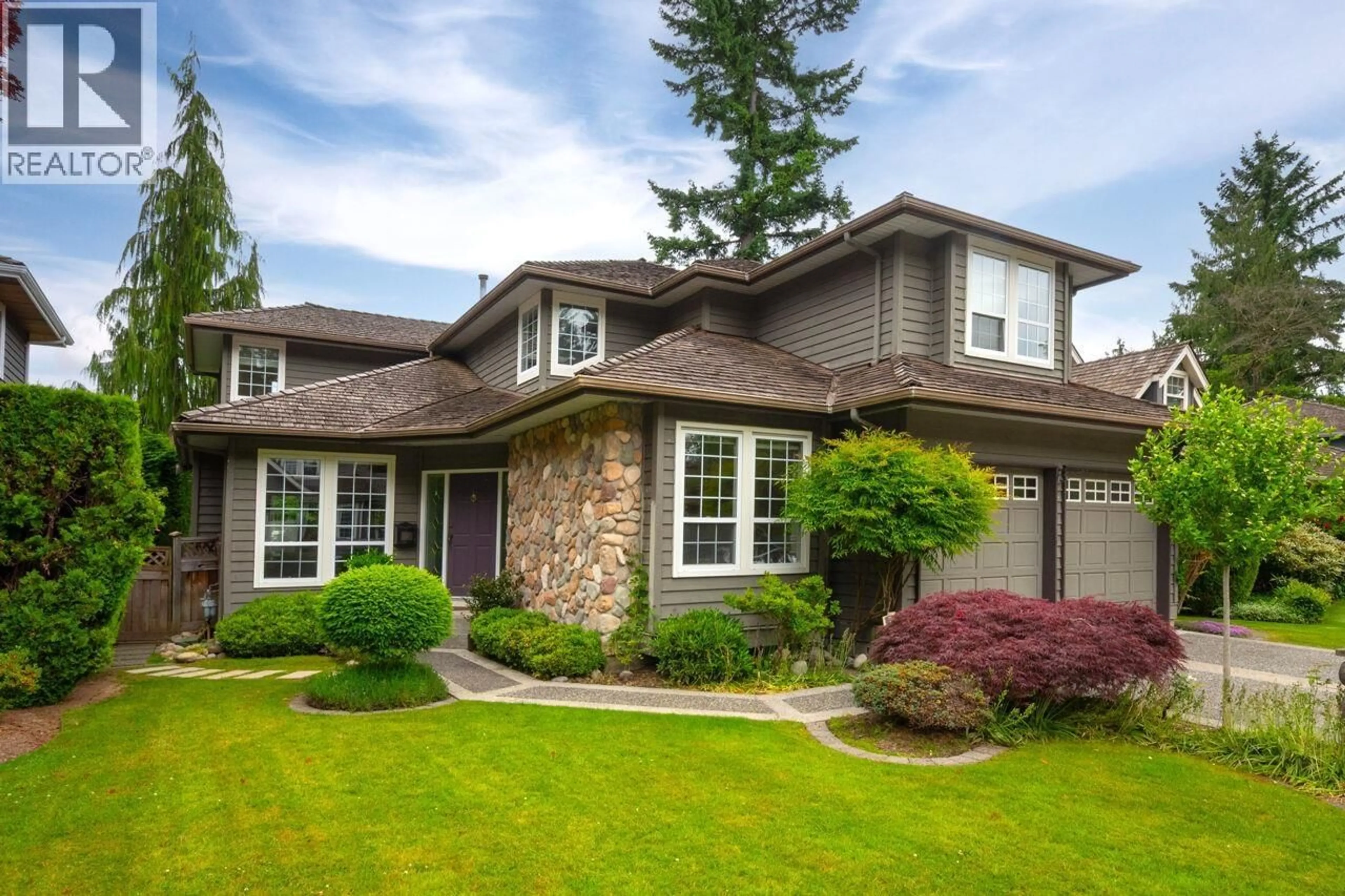 Home with vinyl exterior material, street for 1273 ELDON ROAD, North Vancouver British Columbia V7R1T5