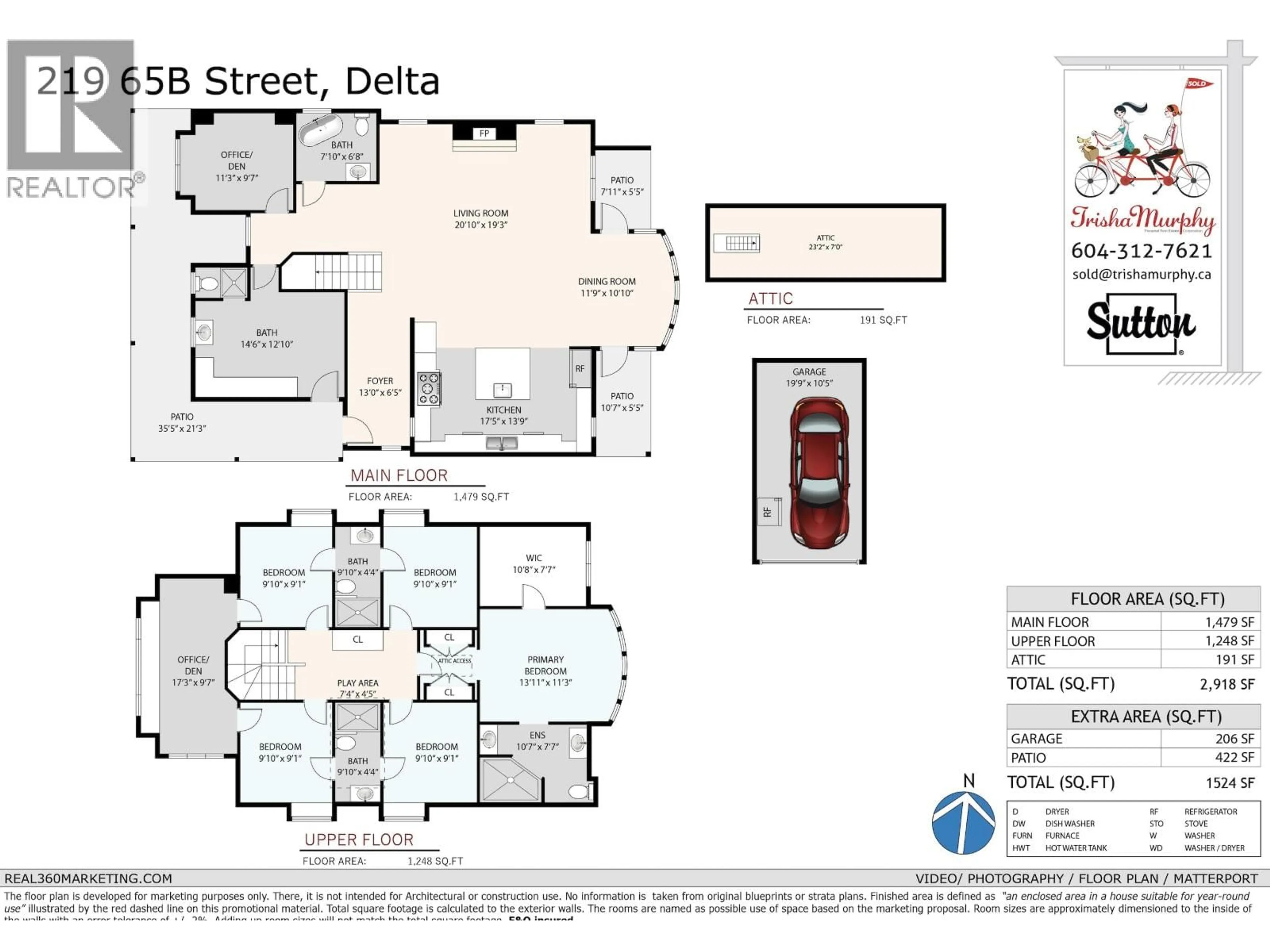 Floor plan for 219 65B STREET, Delta British Columbia V4L1M9