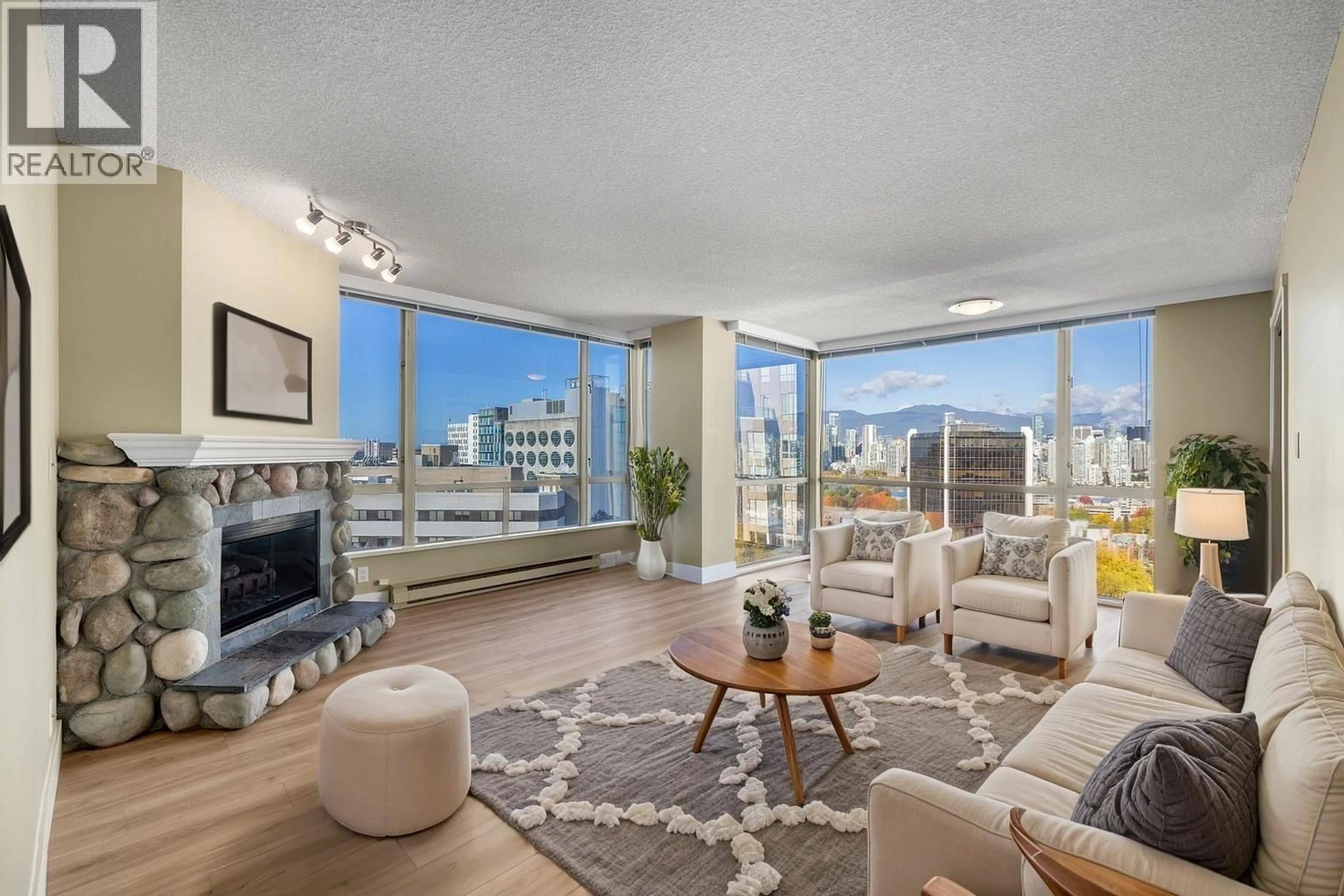 Living room with furniture, unknown for 1302 - 2668 ASH STREET, Vancouver British Columbia V5Z4K4