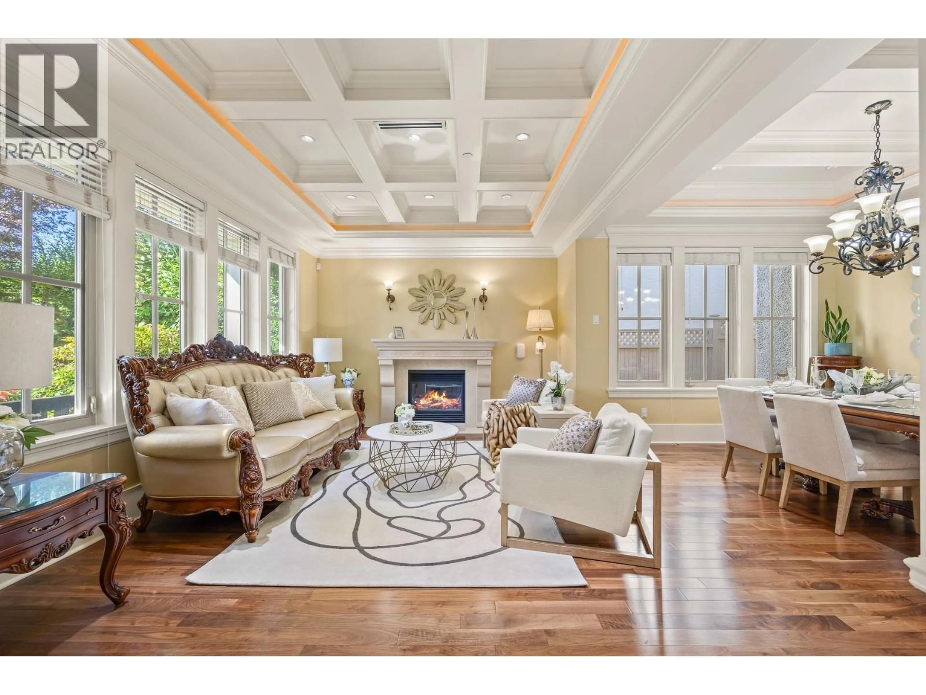 Living room with furniture, unknown for 6616 WILTSHIRE STREET, Vancouver British Columbia V6P5G7