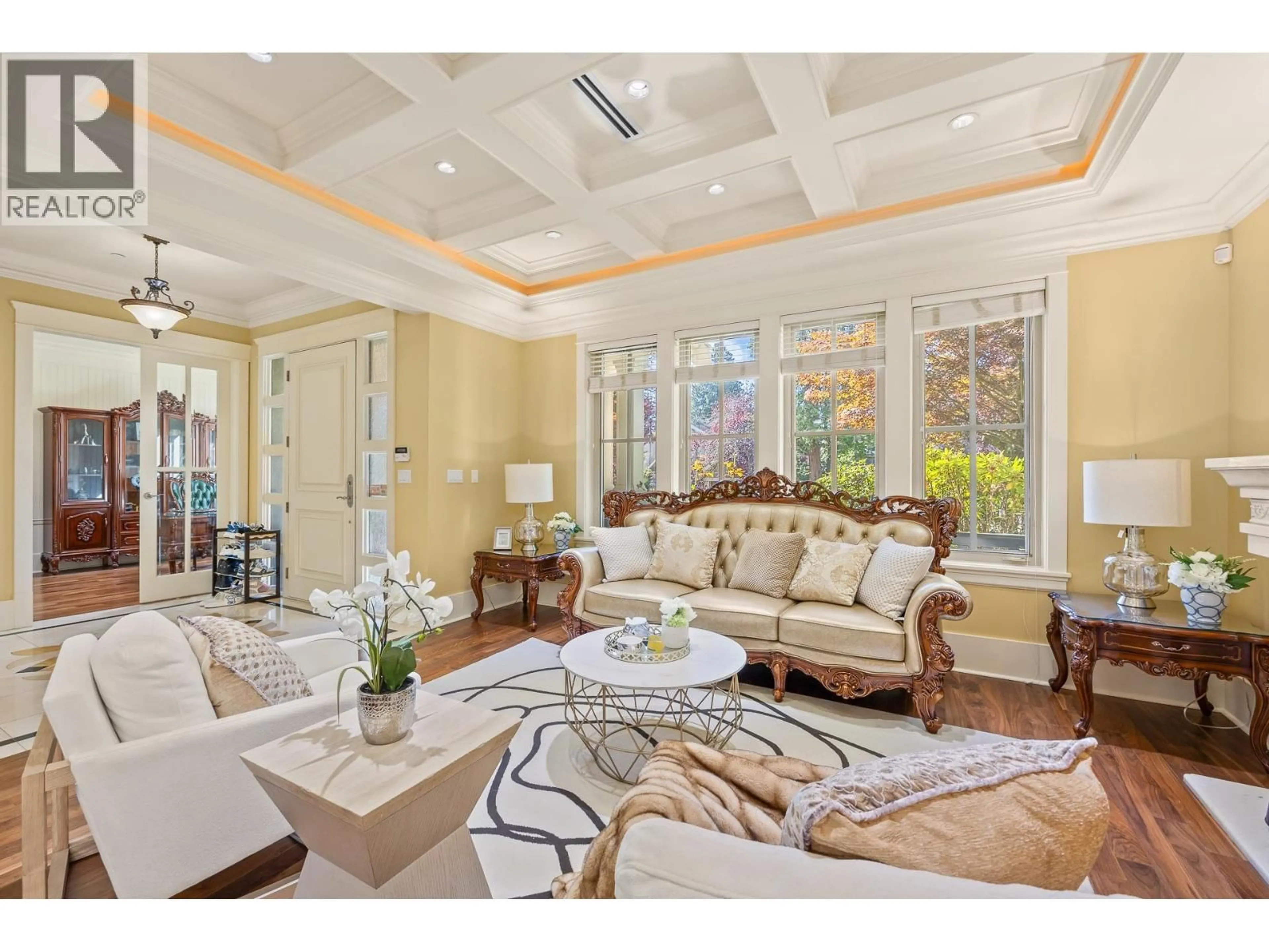 Living room with furniture, unknown for 6616 WILTSHIRE STREET, Vancouver British Columbia V6P5G7