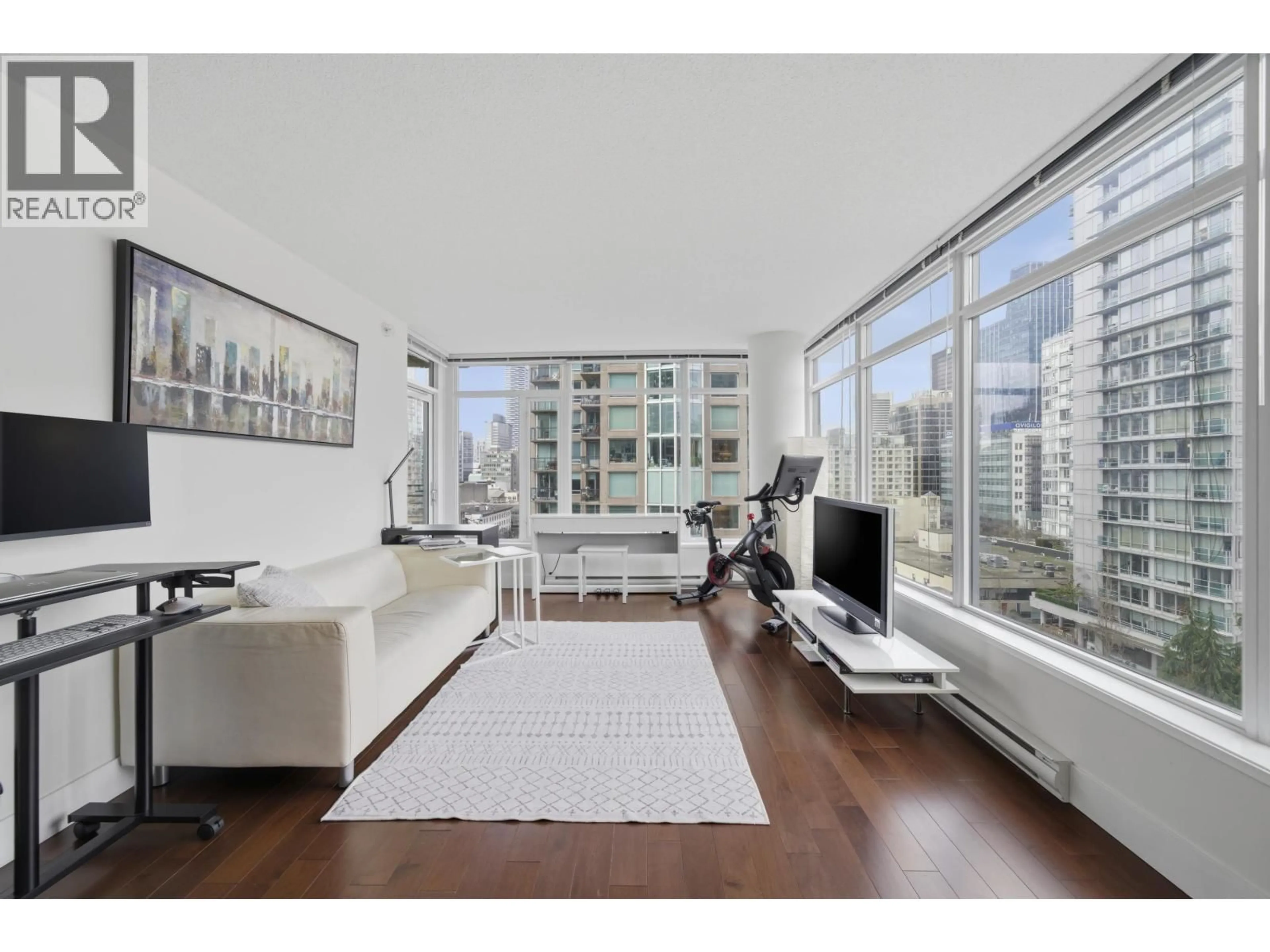 Living room with furniture, unknown for 1503 - 888 HOMER STREET, Vancouver British Columbia V6B0H7