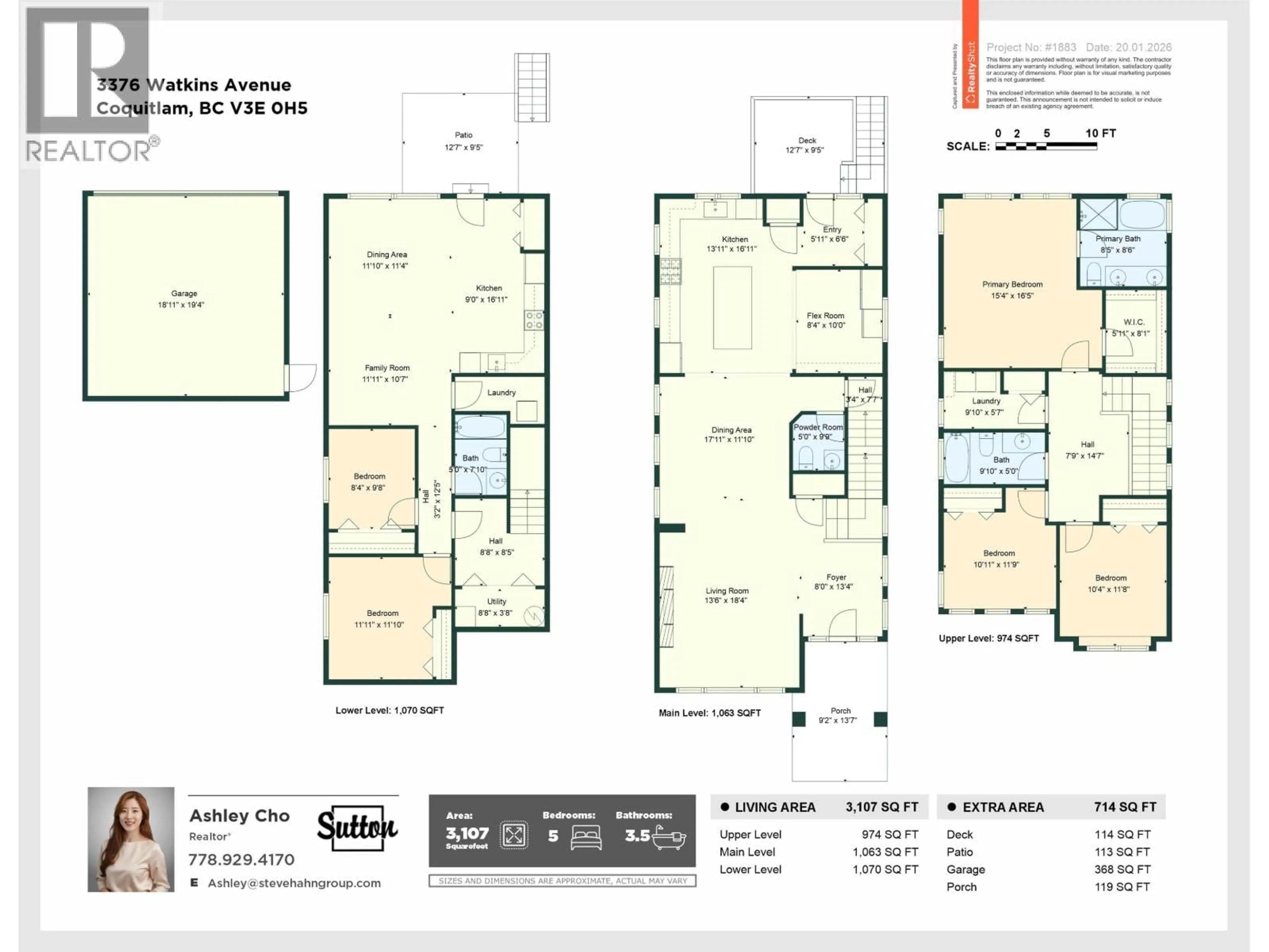 Floor plan for 3376 WATKINS AVENUE, Coquitlam British Columbia V3E0H5