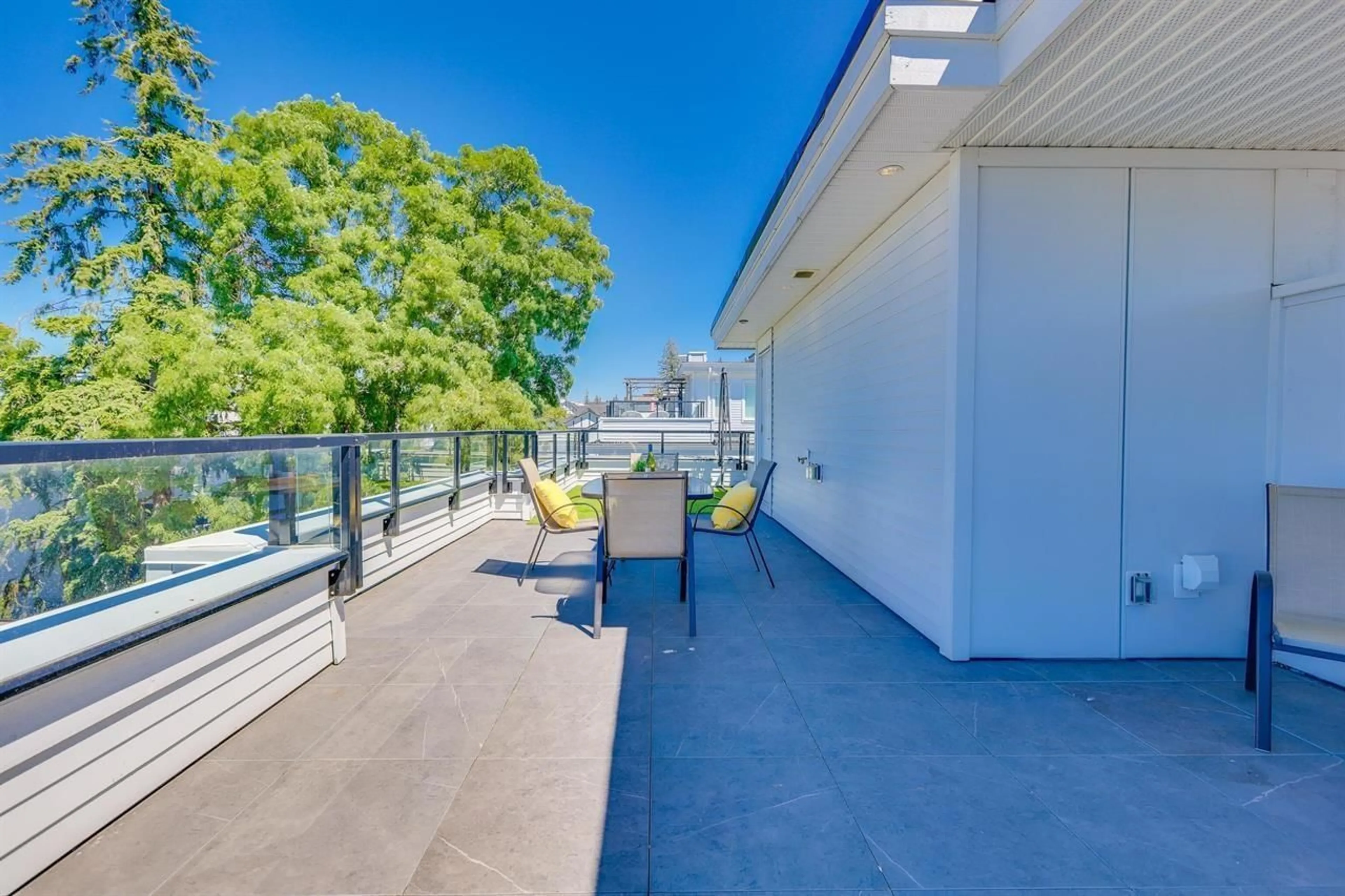 Balcony in the apartment, city buildings view from balcony for 10 - 16315 23A STREET, Surrey British Columbia V3Z0S3