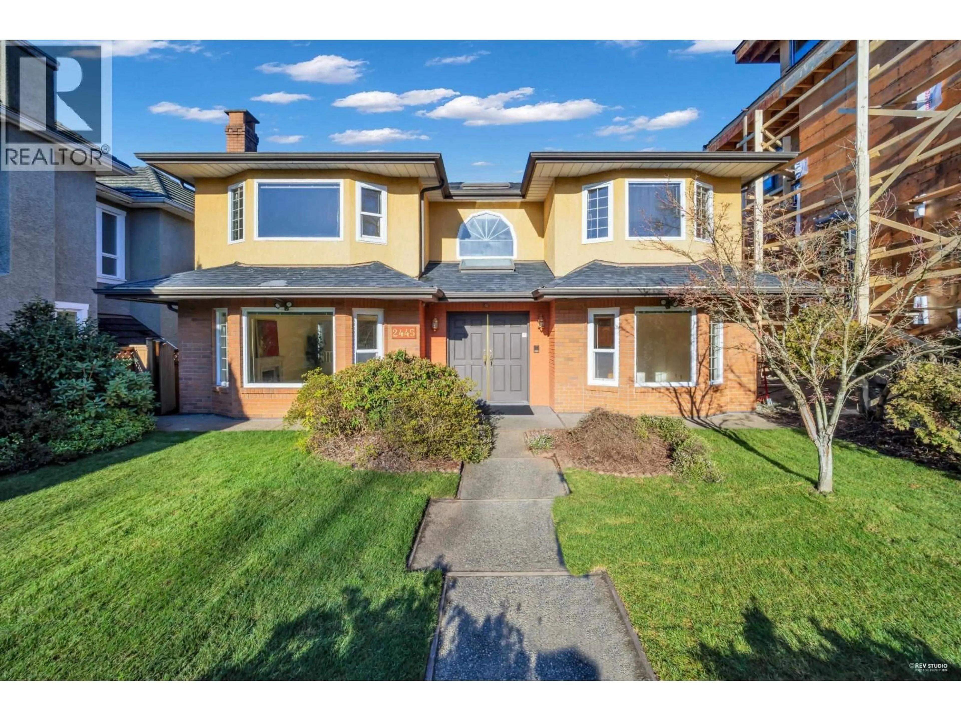 Home with brick exterior material, street for 2445 W 19TH AVENUE, Vancouver British Columbia V6L1C8