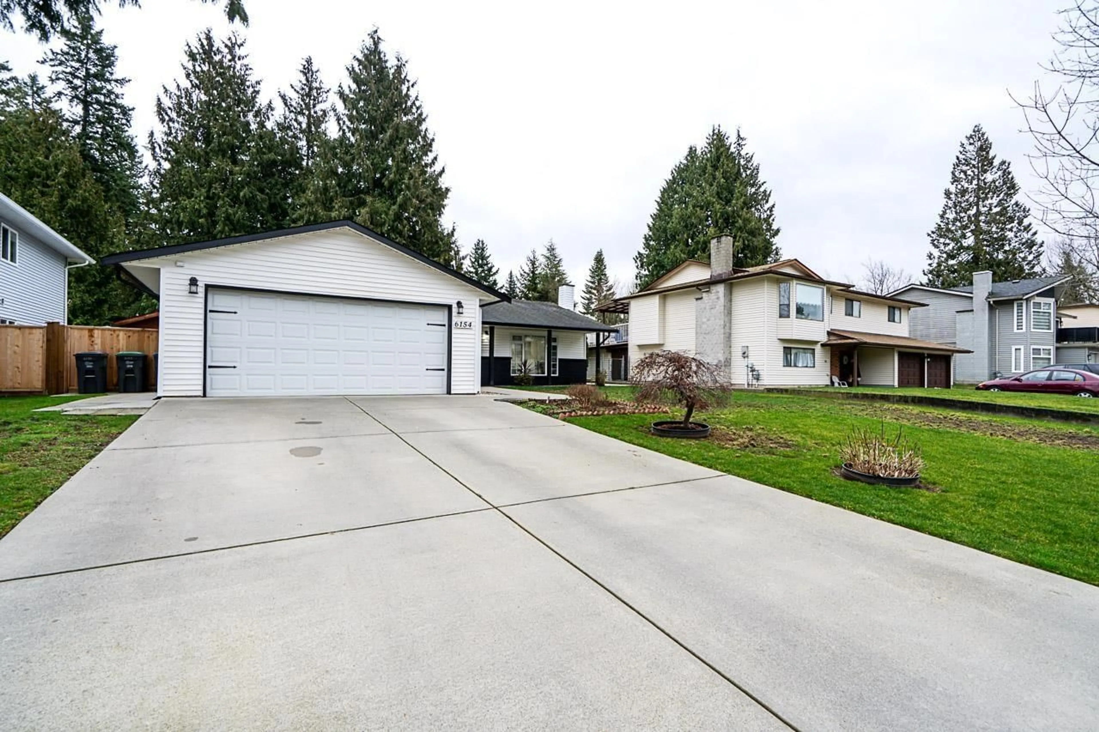 Home with vinyl exterior material, street for 6154 130B STREET, Surrey British Columbia V3X2G9