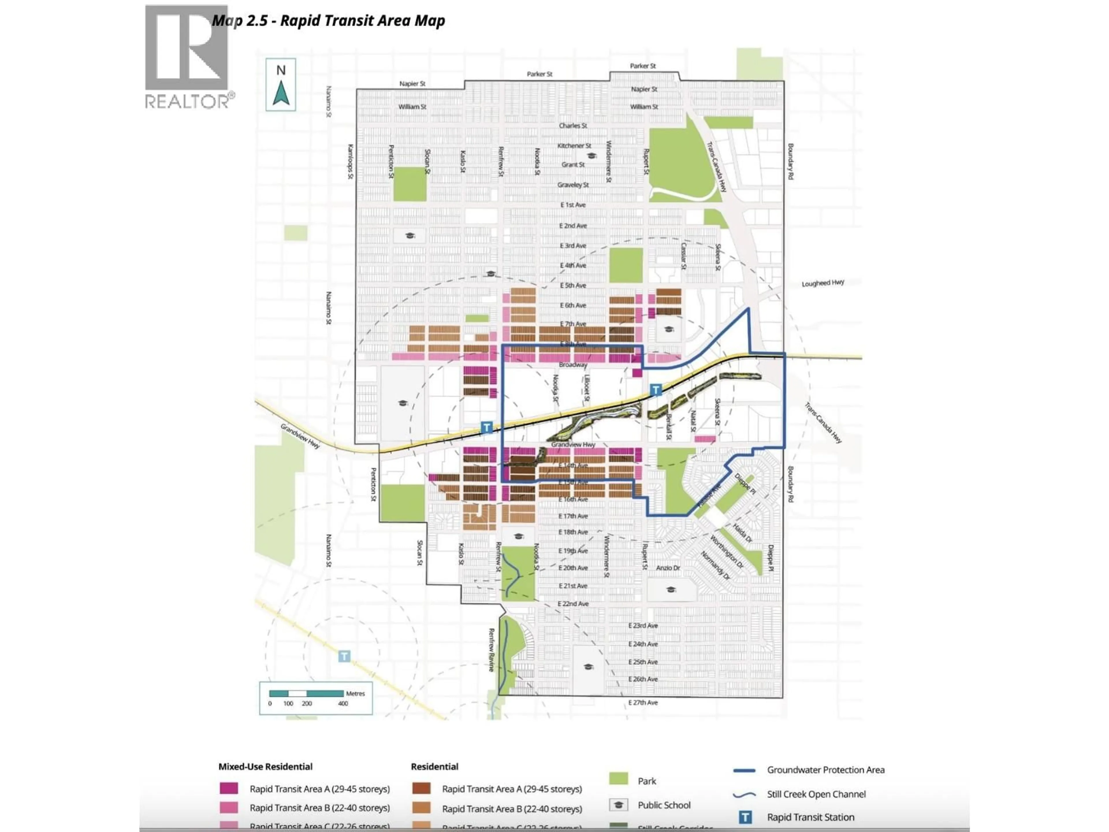 Picture of a map for 3172 GRANDVIEW HIGHWAY, Vancouver British Columbia V5M2E8