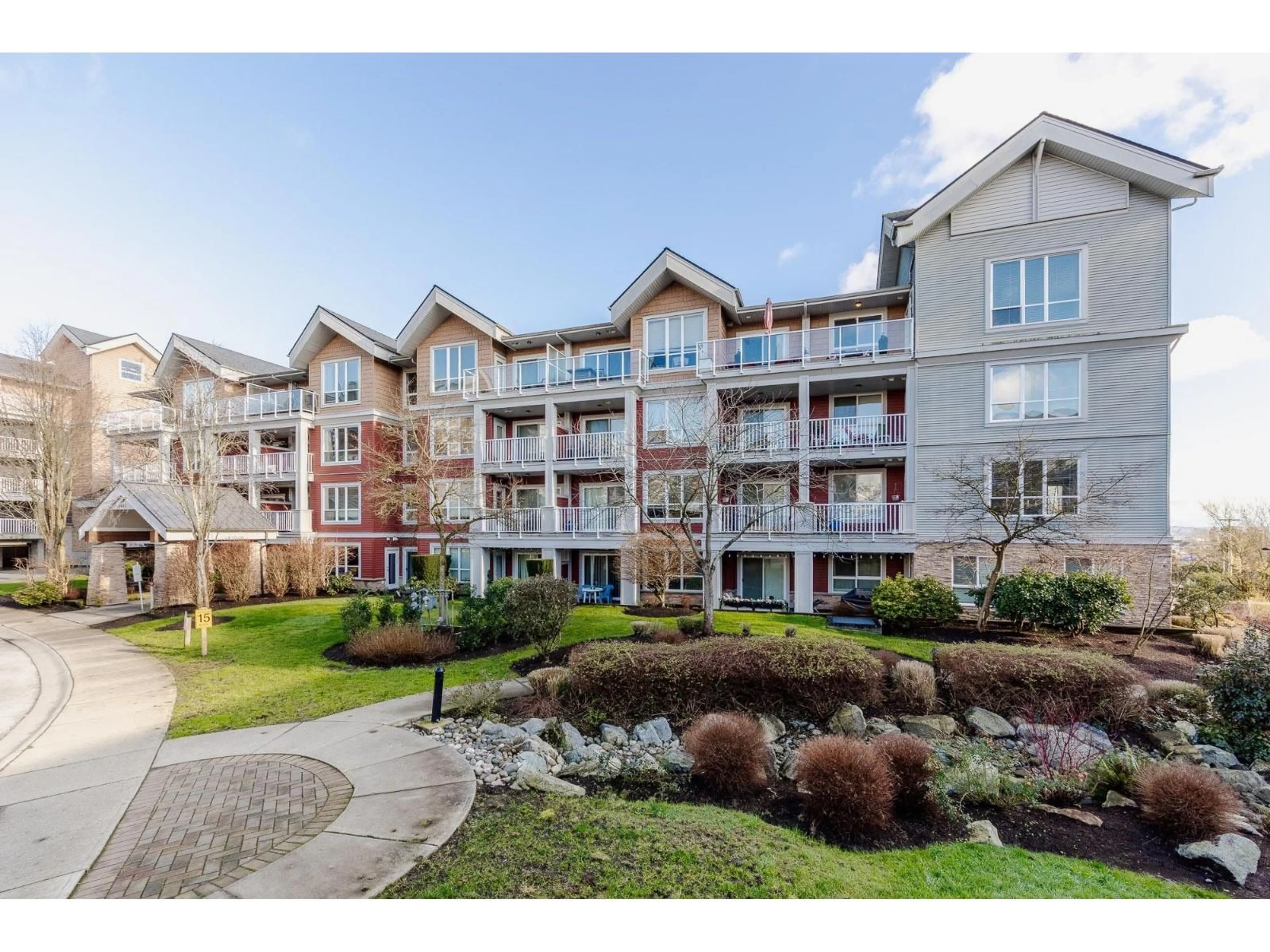 A pic from outside/outdoor area/front of a property/back of a property/a pic from drone, unknown for 407 - 6450 194 STREET, Surrey British Columbia V4N6J8