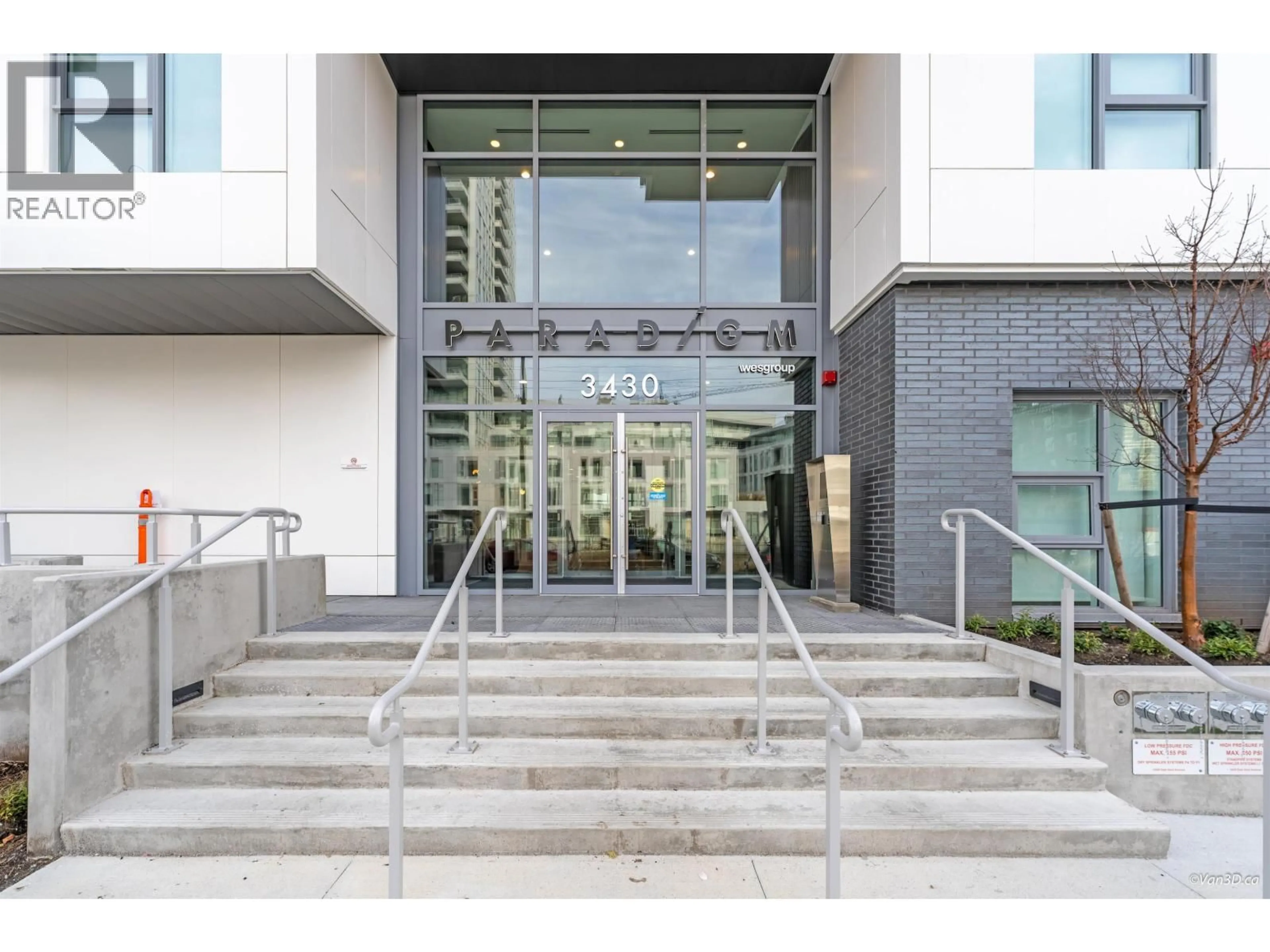 Indoor foyer for 1205 - 3430 KENT AVENUE SOUTH, Vancouver British Columbia V5S0G7