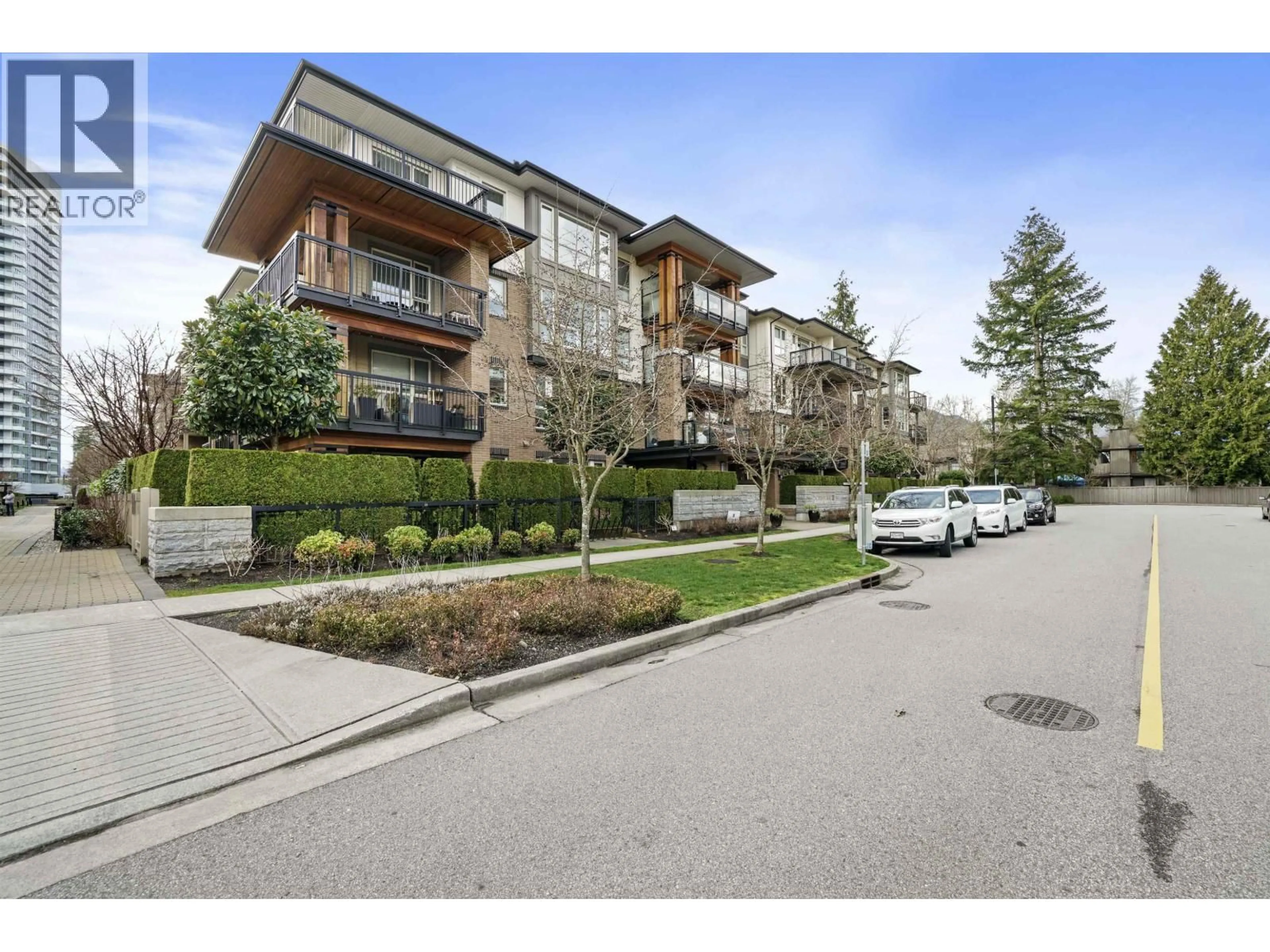 Patio, street for 202 - 1150 KENSAL PLACE, Coquitlam British Columbia V3B0H4