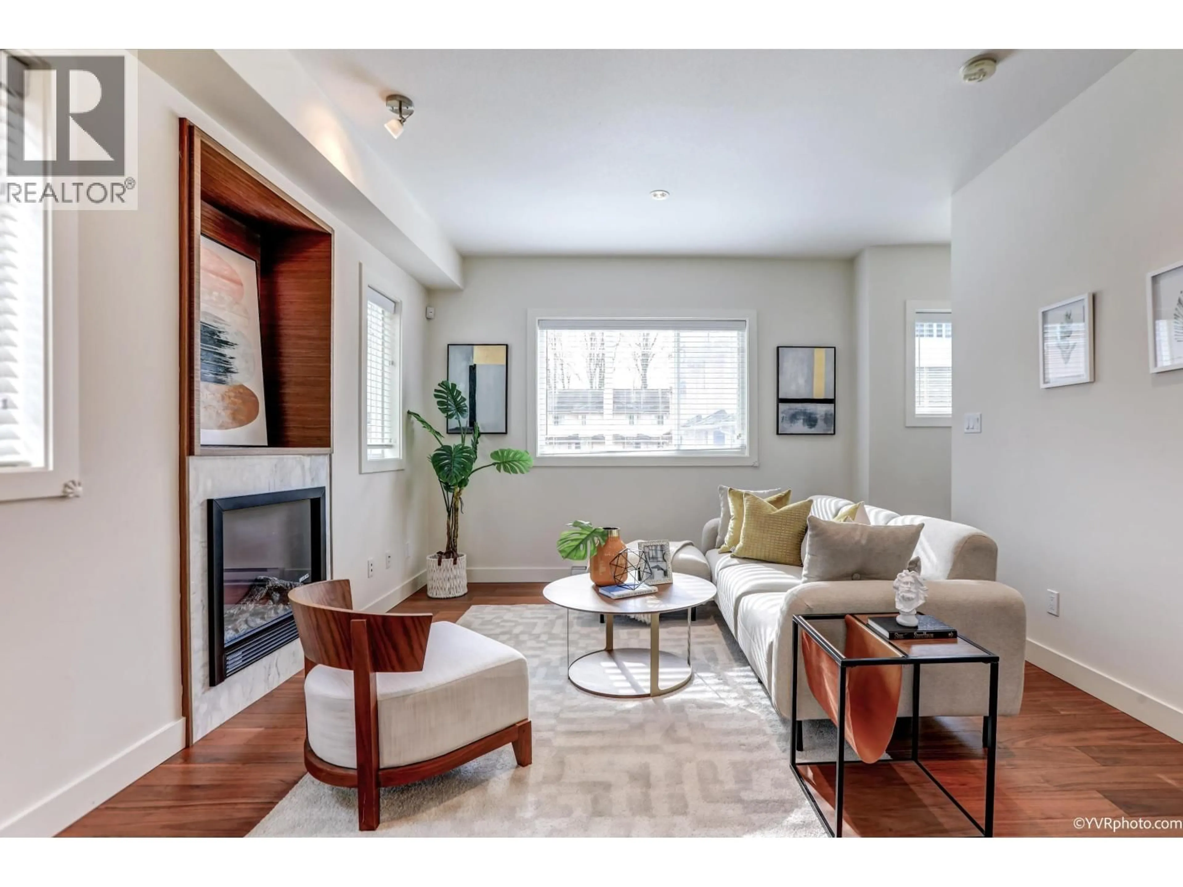 Living room with furniture, unknown for 8 - 7199 MOFFATT ROAD, Richmond British Columbia V6Y1X9