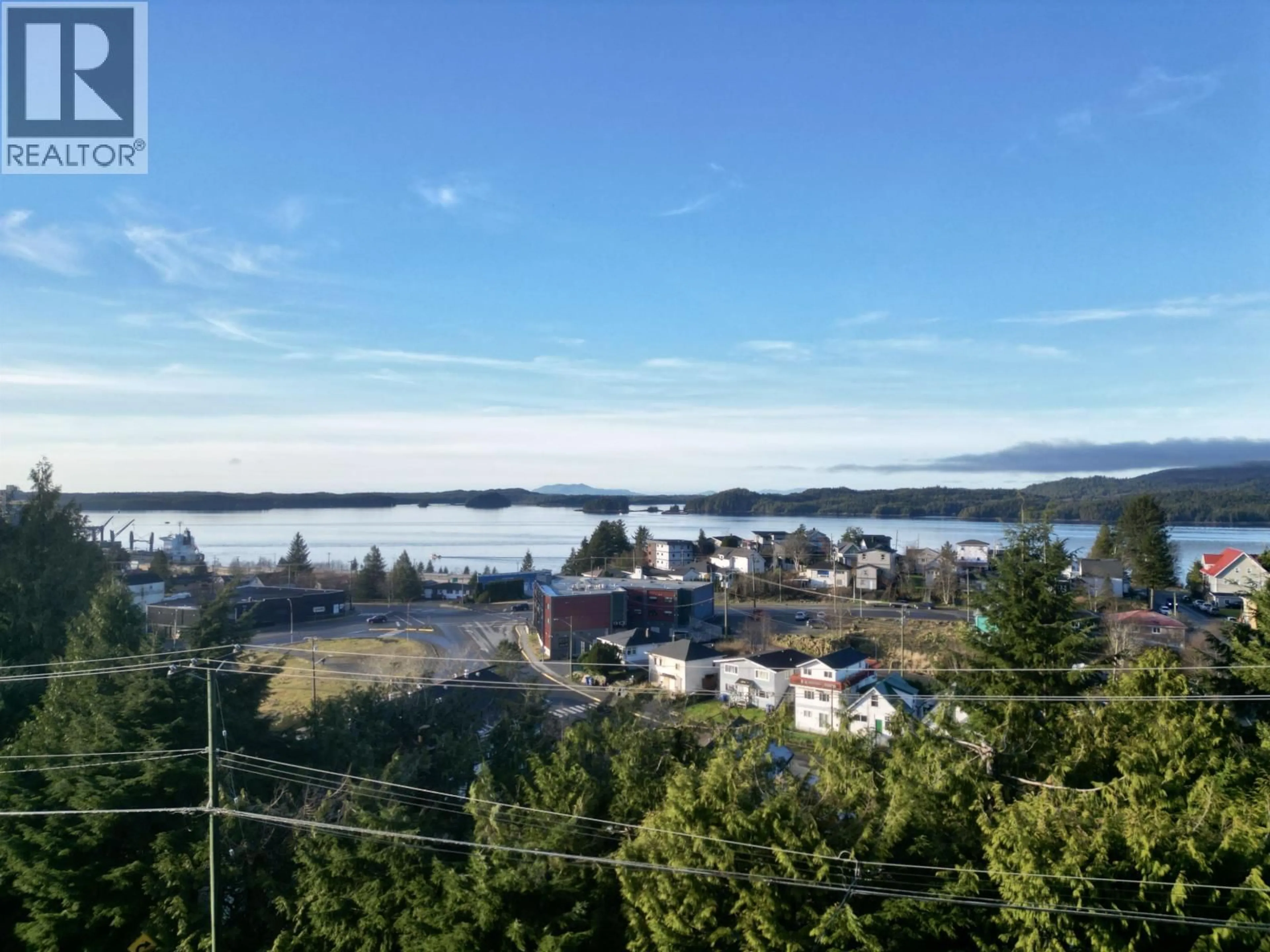 A pic from outside/outdoor area/front of a property/back of a property/a pic from drone, water/lake/river/ocean view for 935 BORDEN STREET, Prince Rupert British Columbia V8J1V4