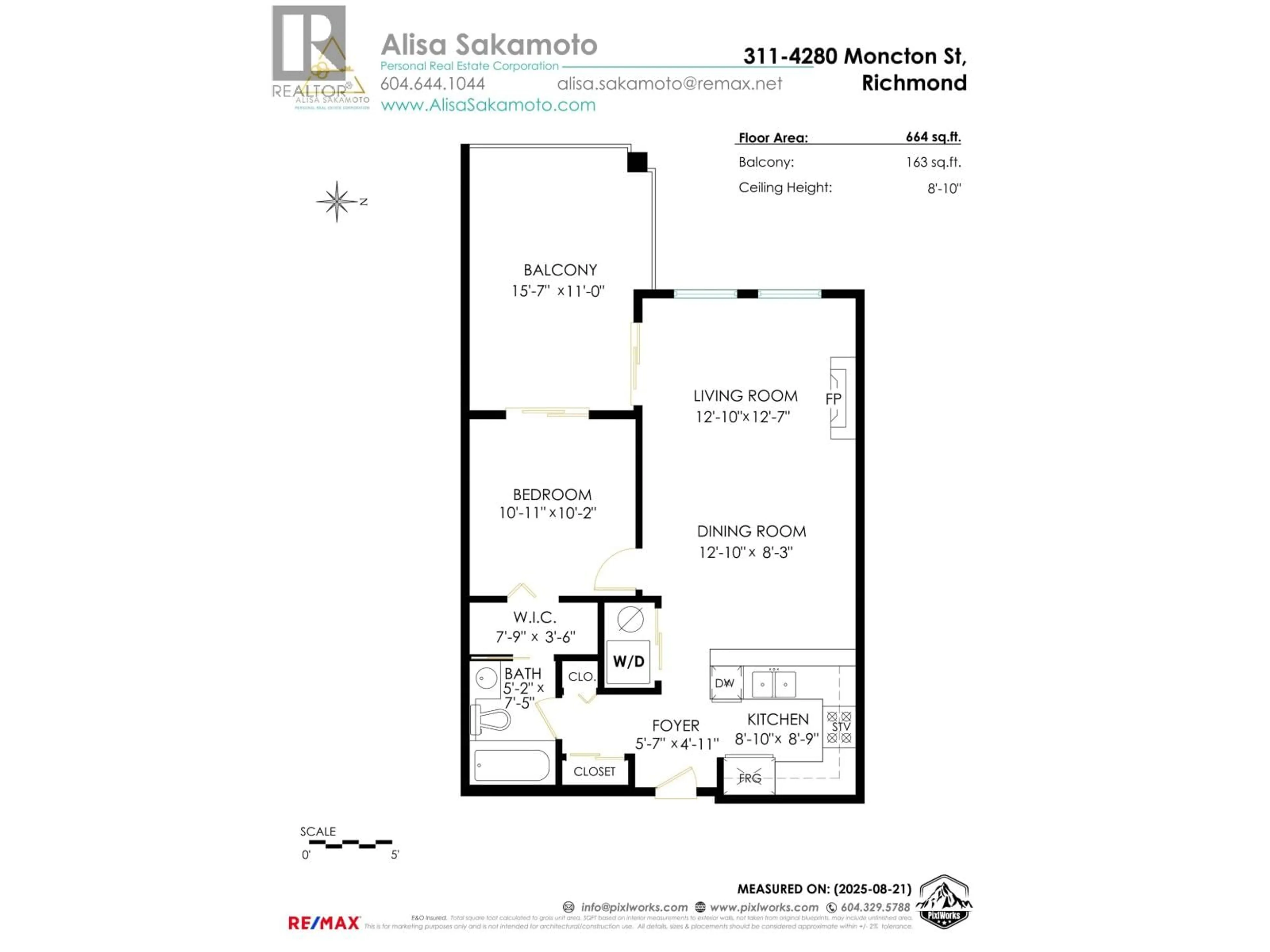Floor plan for 311 - 4280 MONCTON STREET, Richmond British Columbia V7E6T4