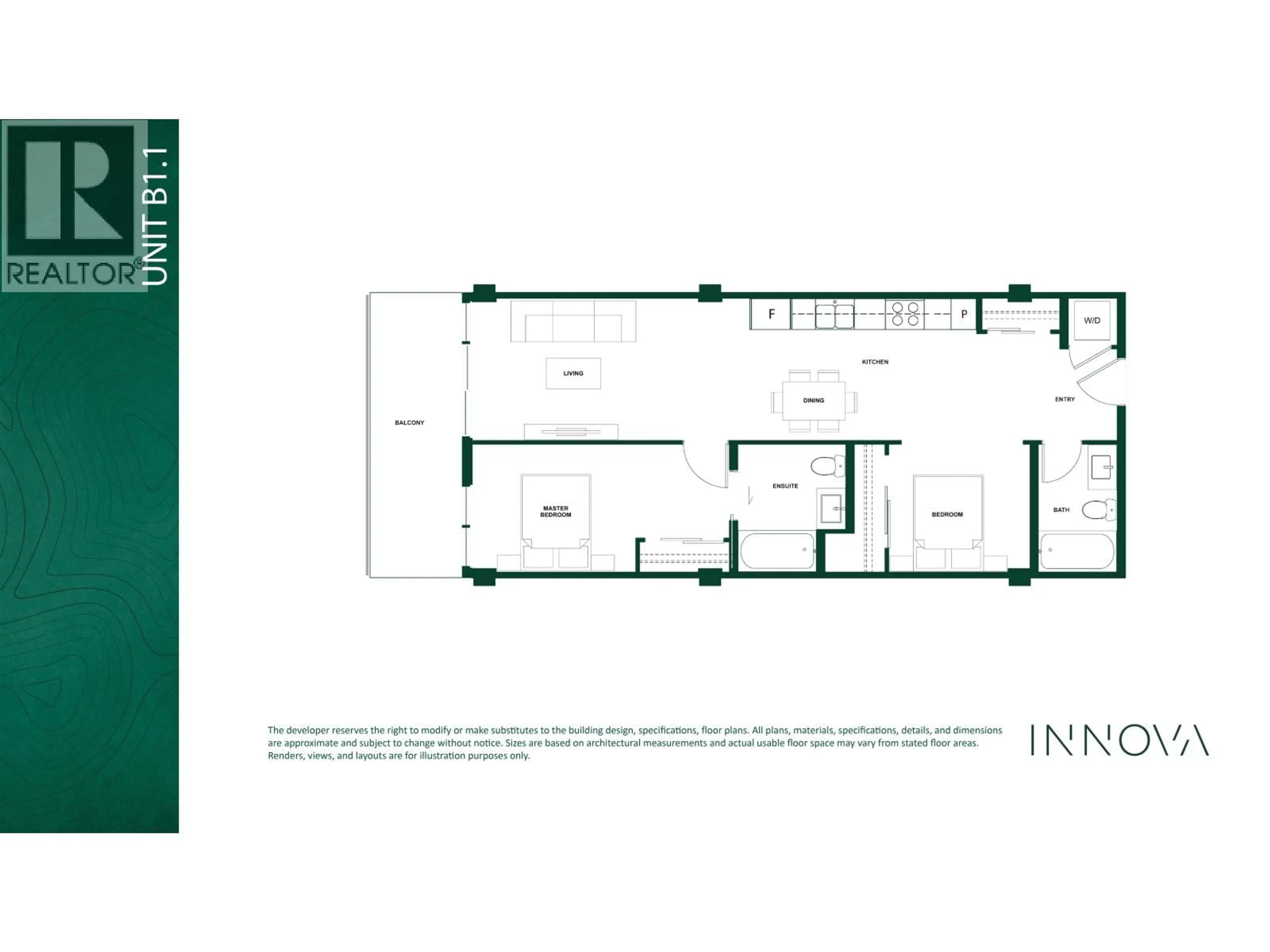 Floor plan for 358 - 422 3RD STREET, North Vancouver British Columbia V7L0K1