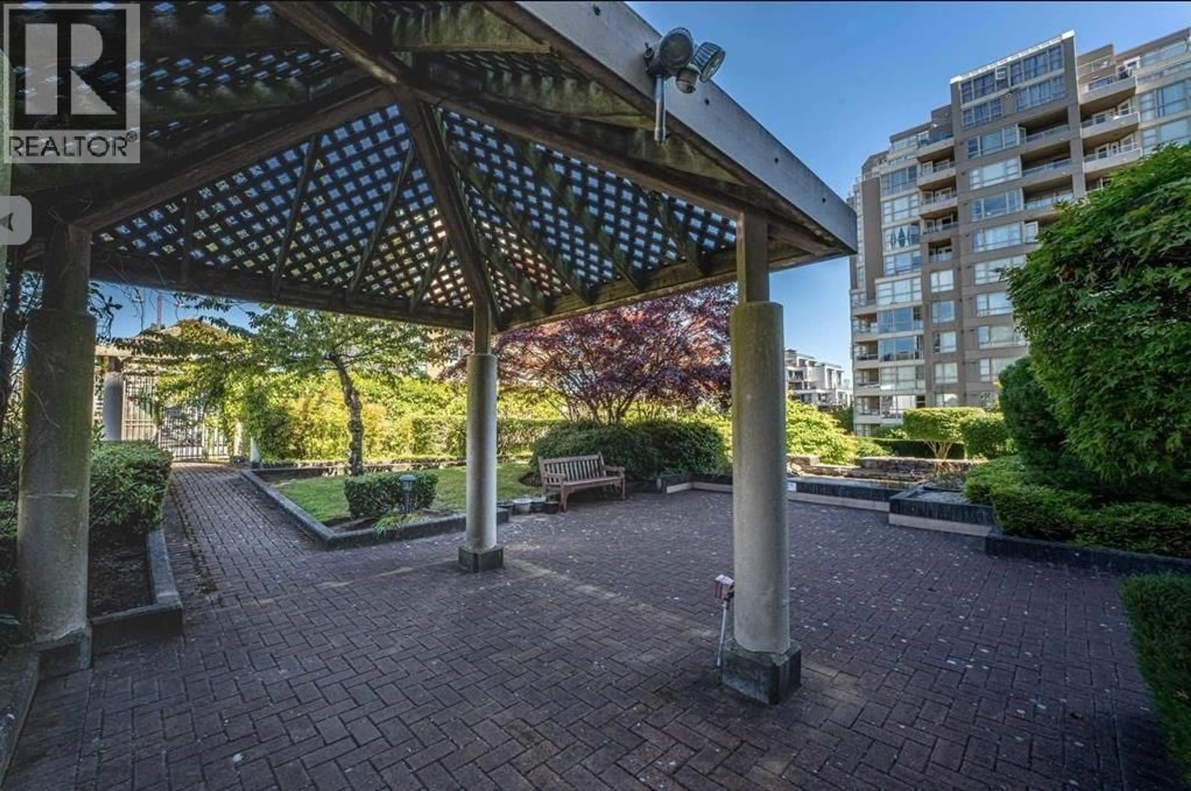 Patio, street for 506 - 6119 COONEY ROAD, Richmond British Columbia V6Y4B7