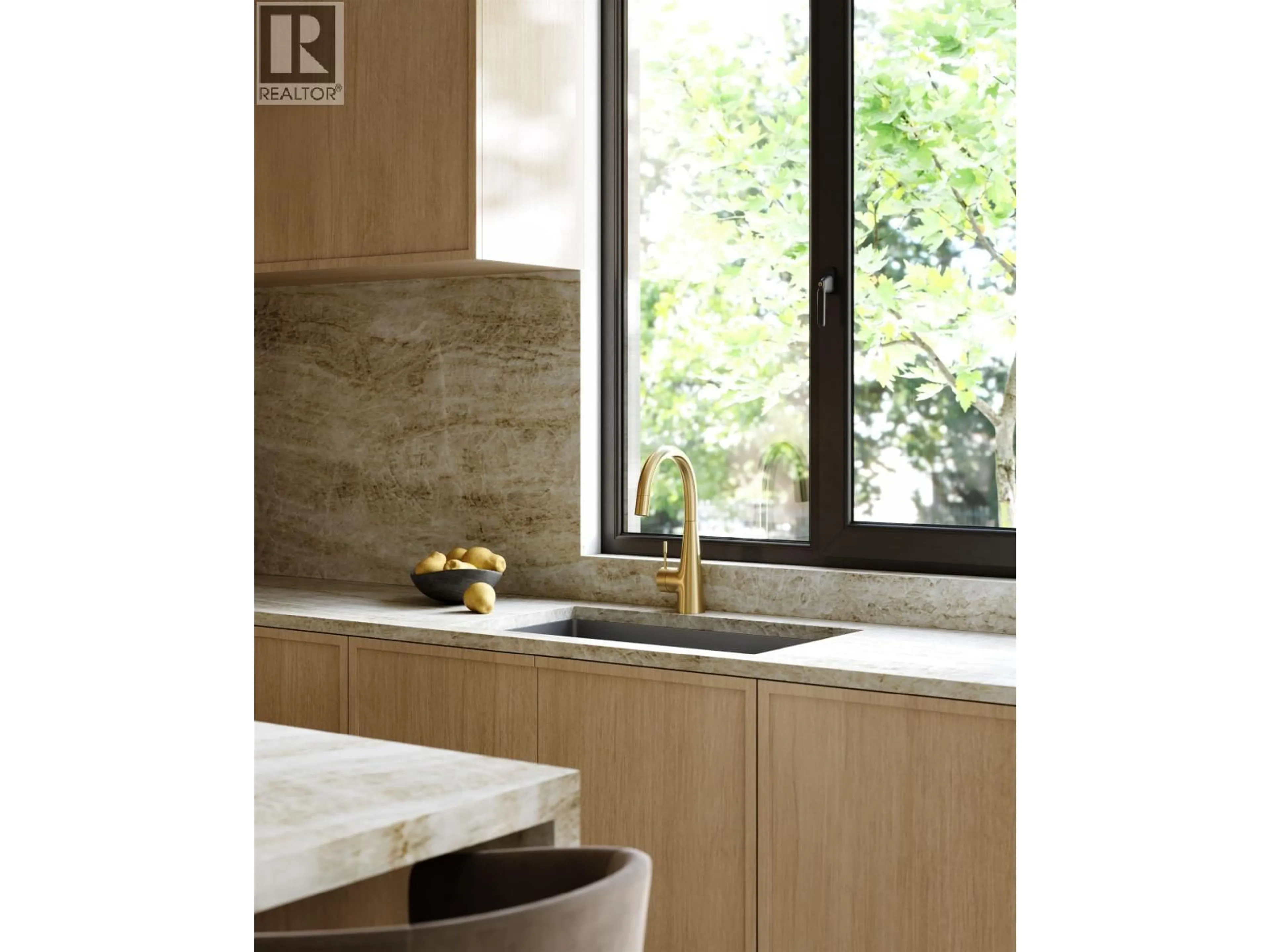 Contemporary kitchen, ceramic/tile floor for TH6 - 7576 GRANVILLE STREET, Vancouver British Columbia V6P0K8