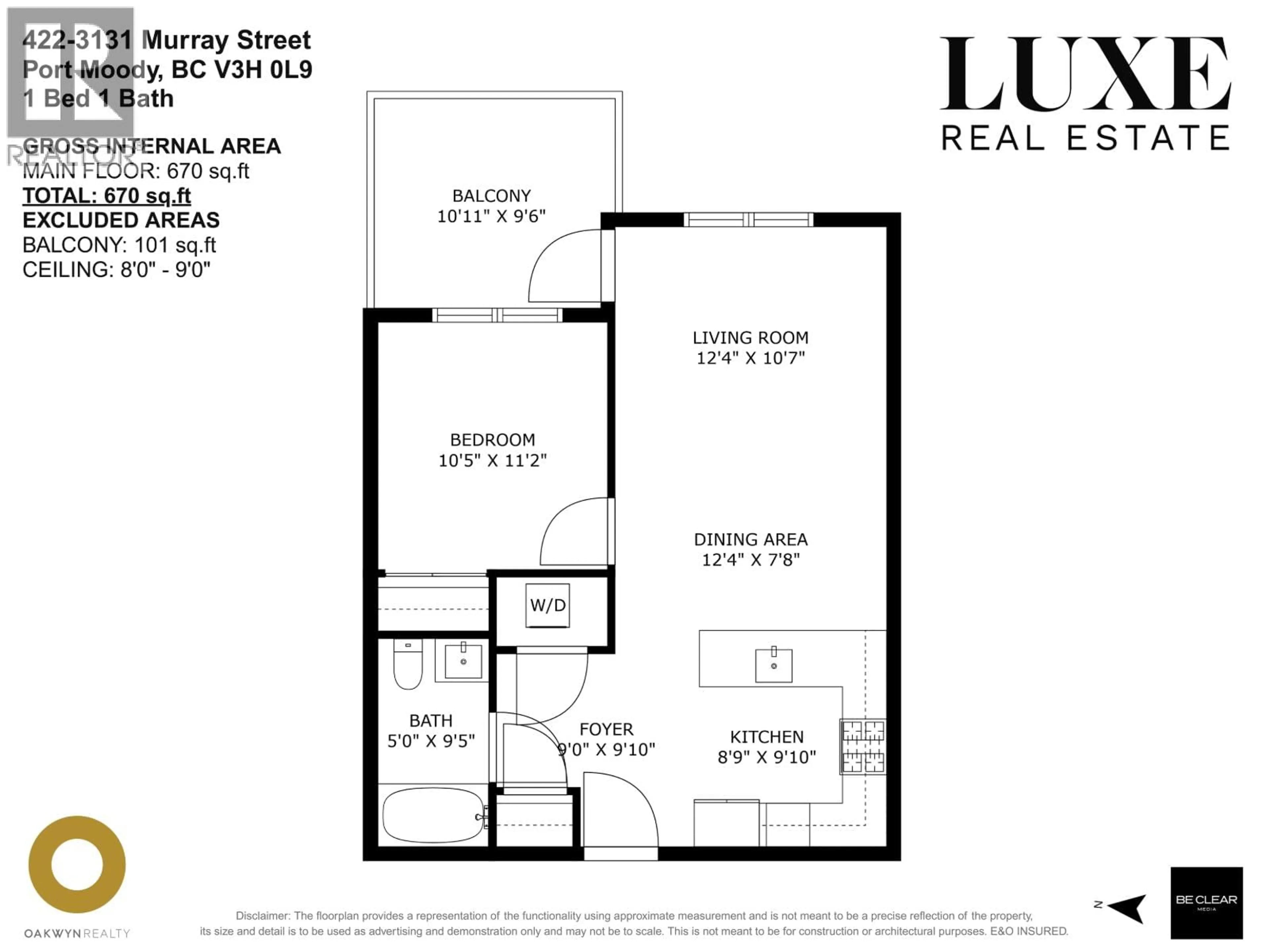 Floor plan for 3131 MURRAY STREET, Port Moody British Columbia V3H0L9