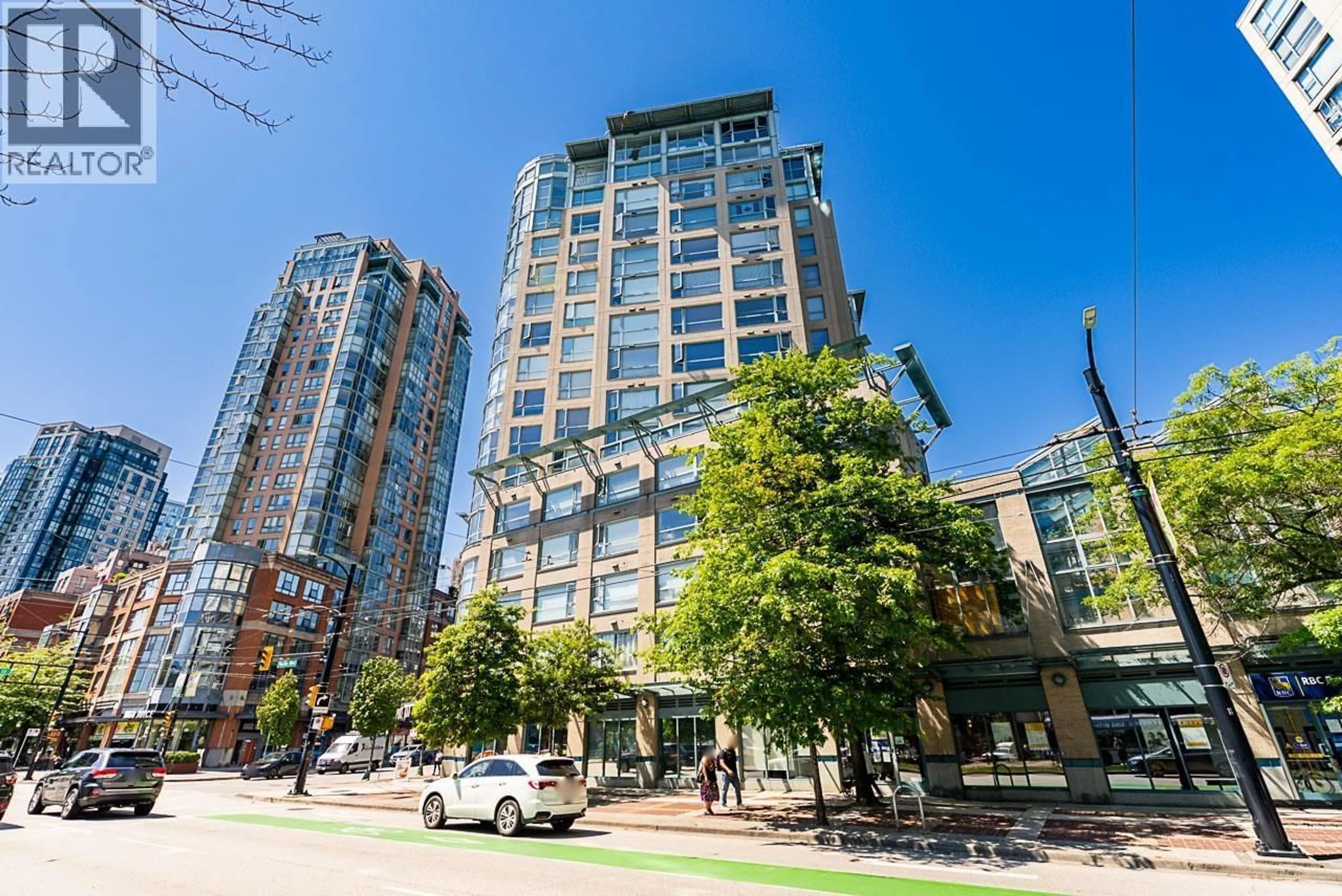 Patio, street for 1304 - 283 DAVIE STREET, Vancouver British Columbia V6B5T6