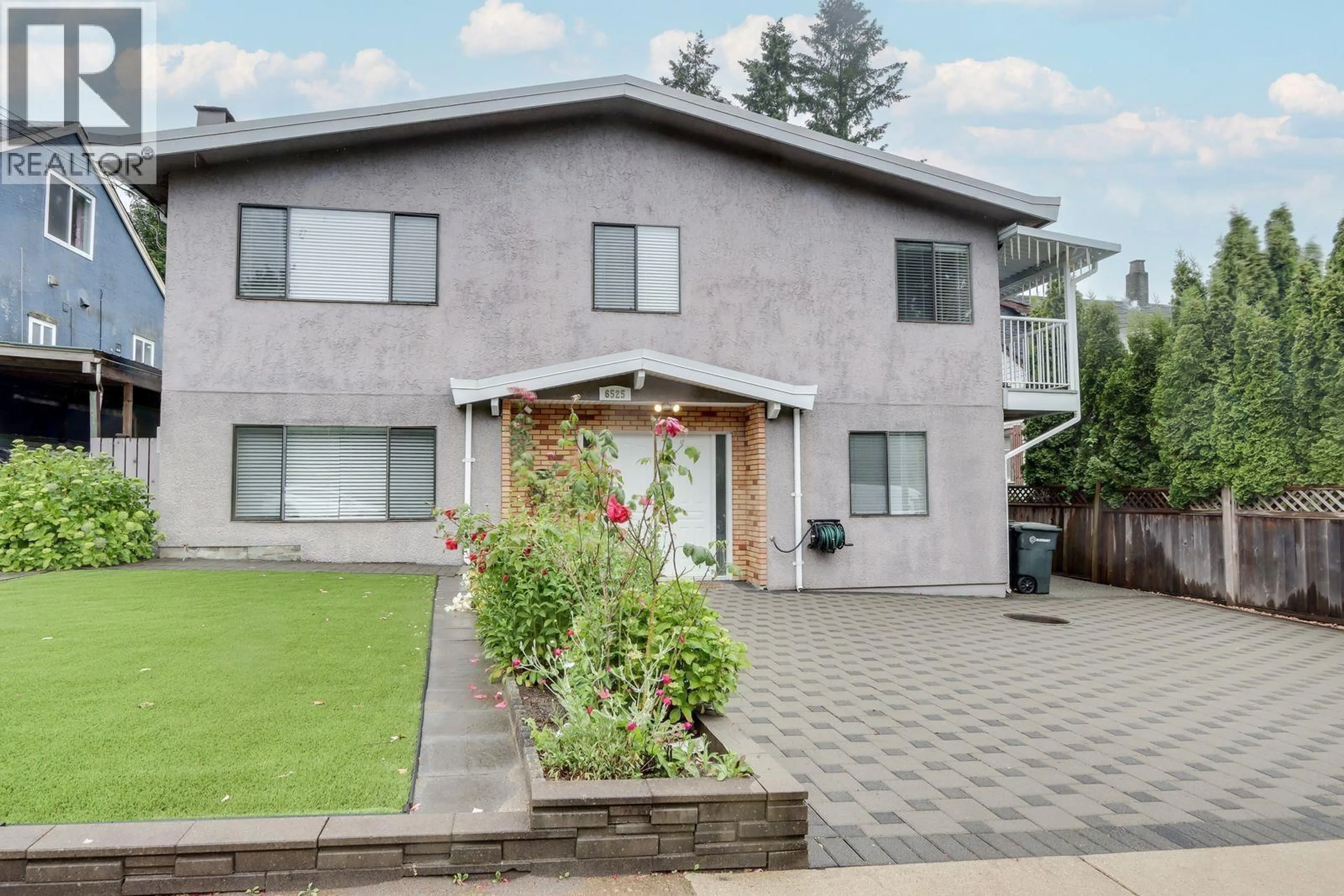Home with brick exterior material, street for 6525 DENBIGH AVENUE, Burnaby British Columbia V5H3R7