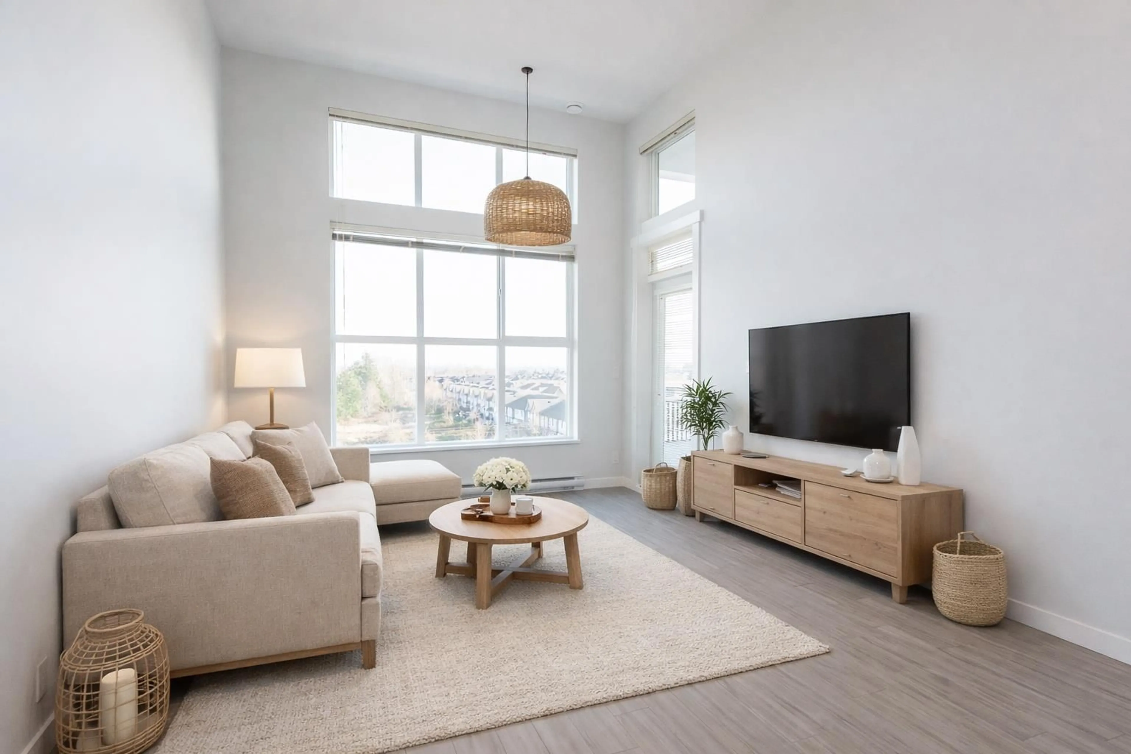 Living room with furniture, unknown for C610 - 8150 207 STREET, Langley British Columbia V2Y4J4