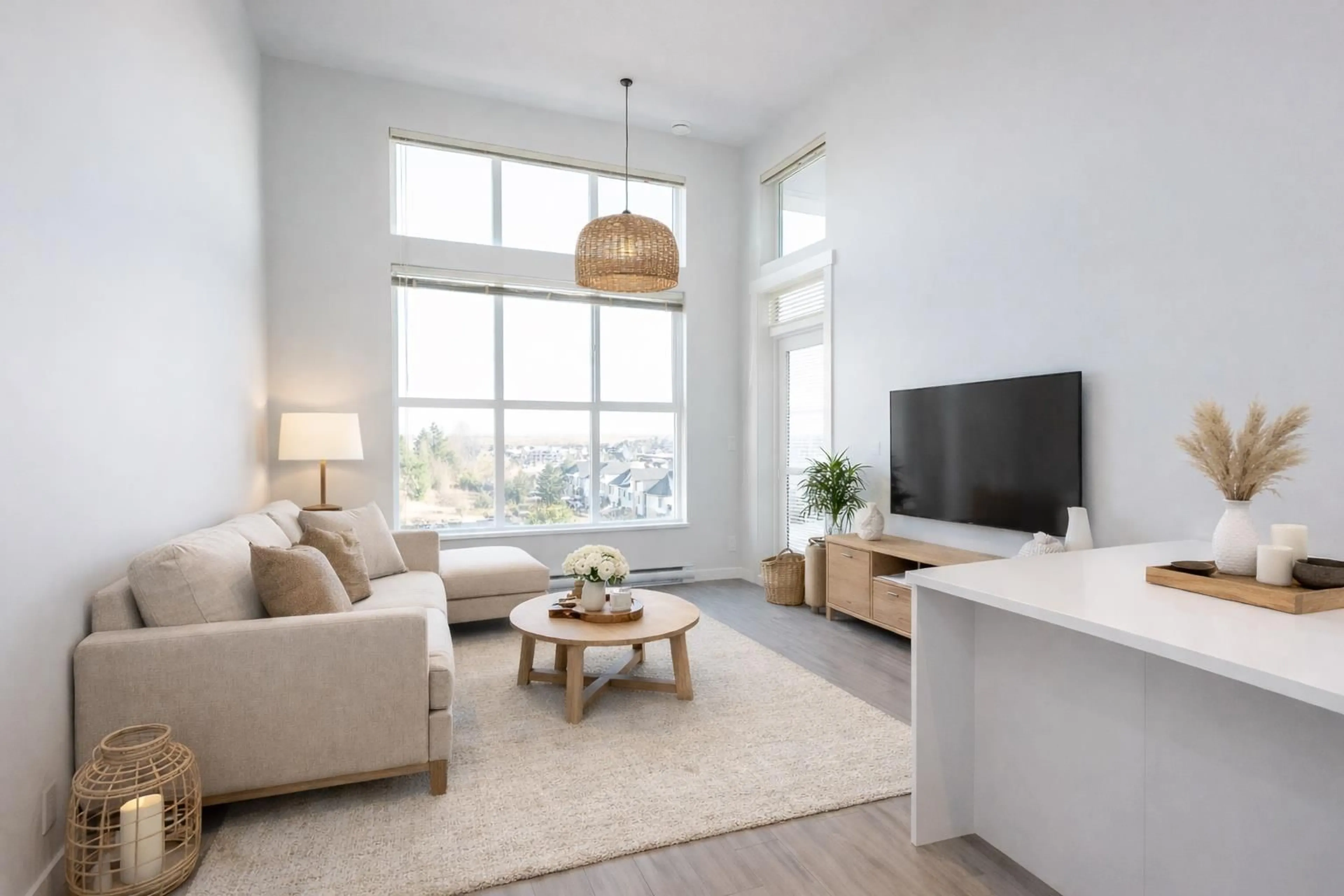 Living room with furniture, unknown for C610 - 8150 207 STREET, Langley British Columbia V2Y4J4