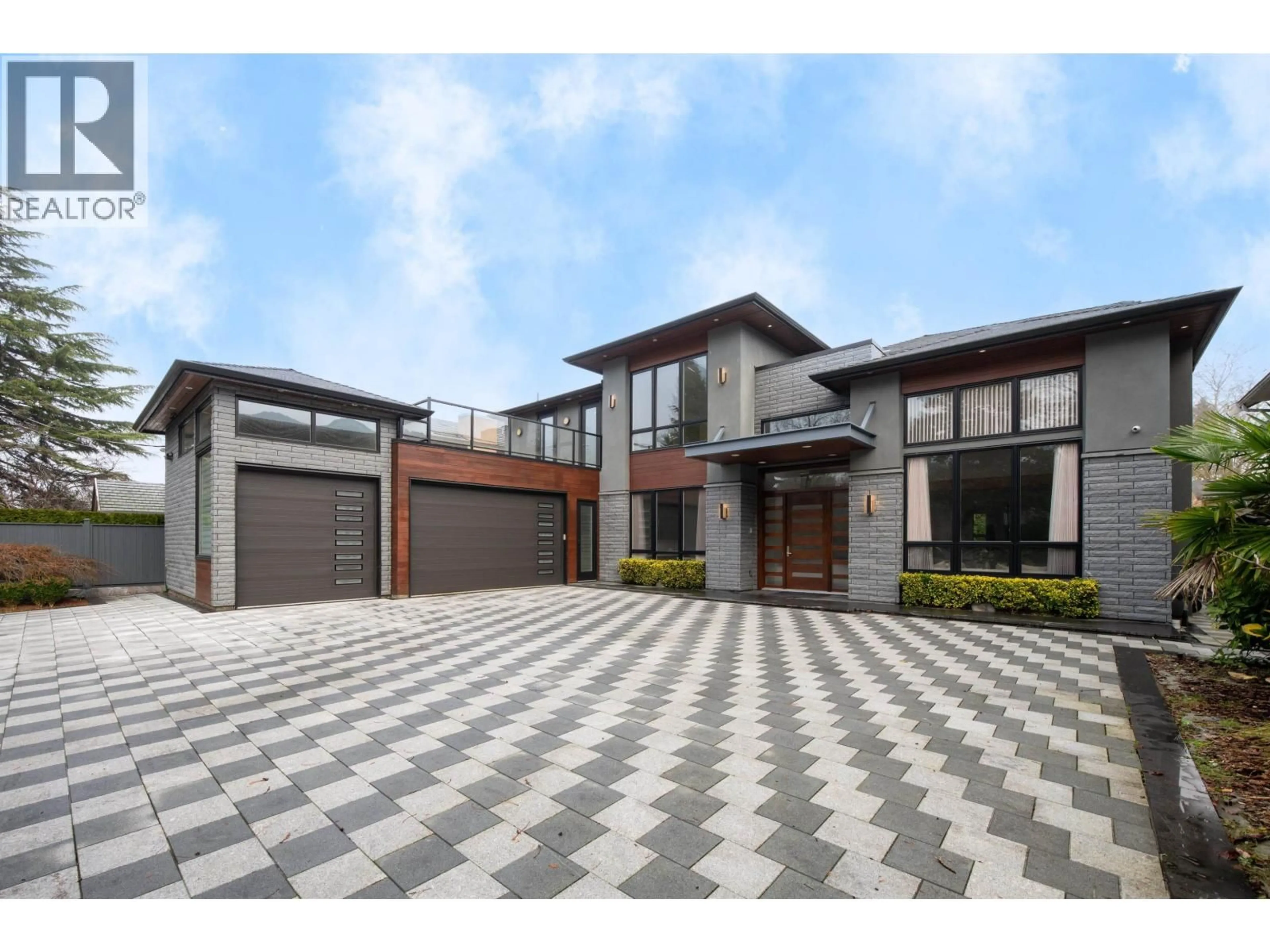 Home with brick exterior material, street for 8160 RAILWAY AVENUE, Richmond British Columbia V7C5C8