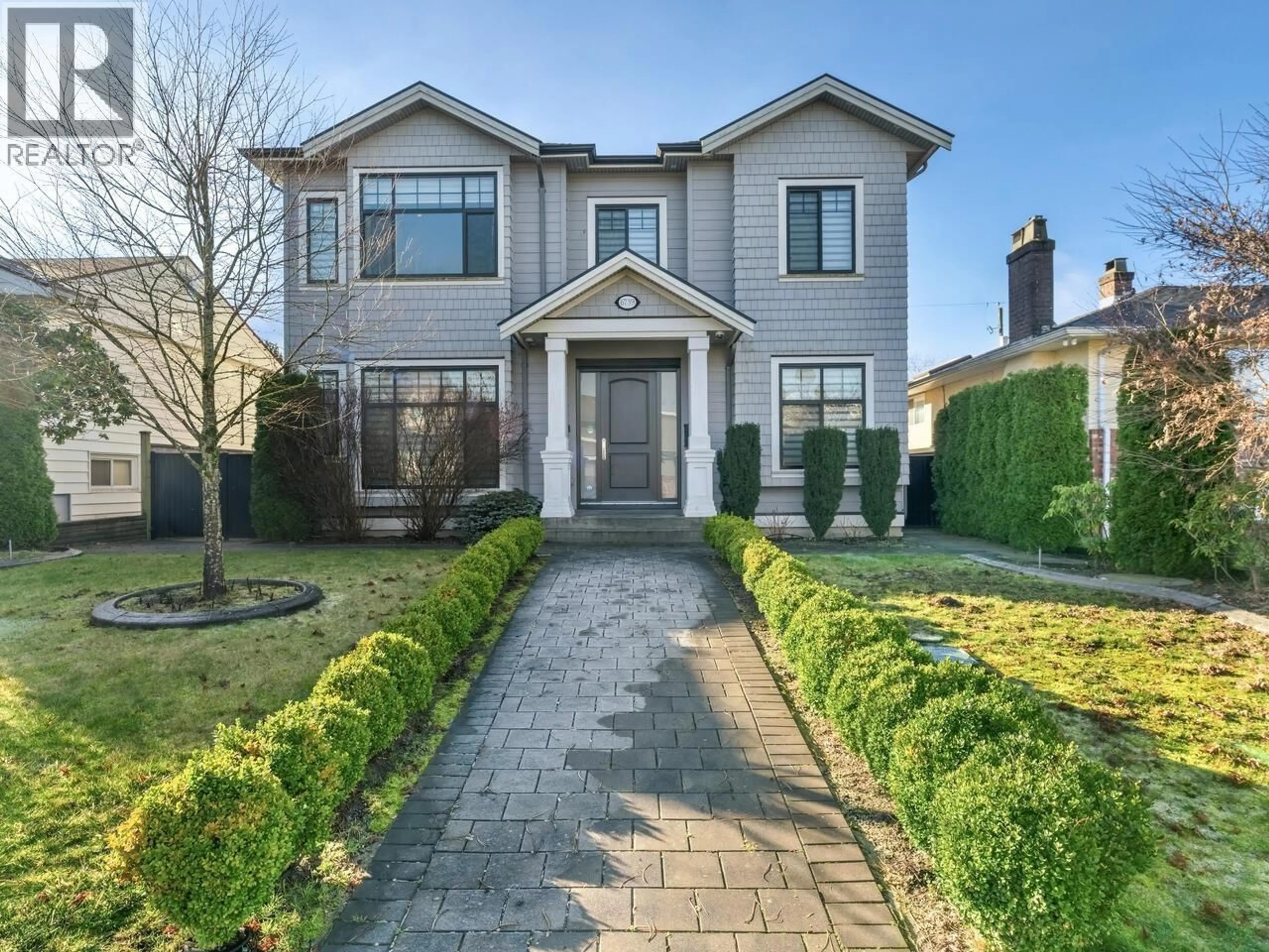 Home with brick exterior material, street for 6739 HUMPHRIES AVENUE, Burnaby British Columbia V5E3J2