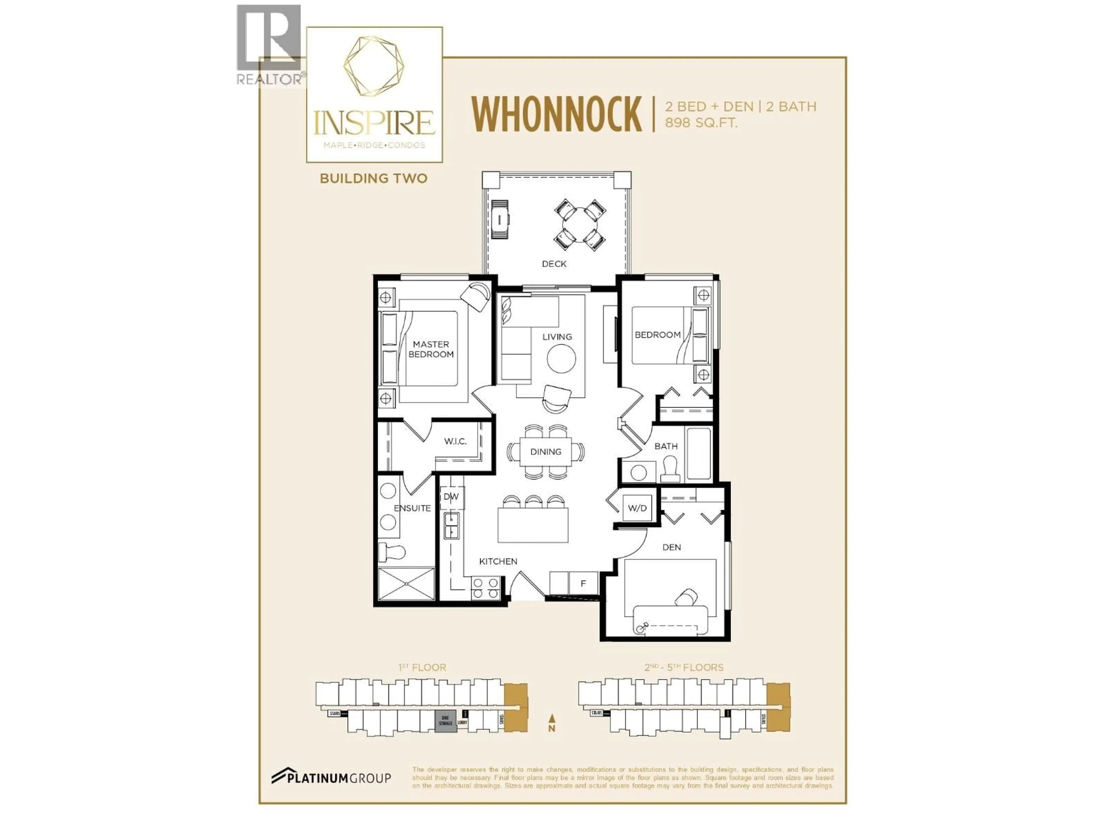 Floor plan for 117 - 12143 223 STREET, Maple Ridge British Columbia V2X5Y6