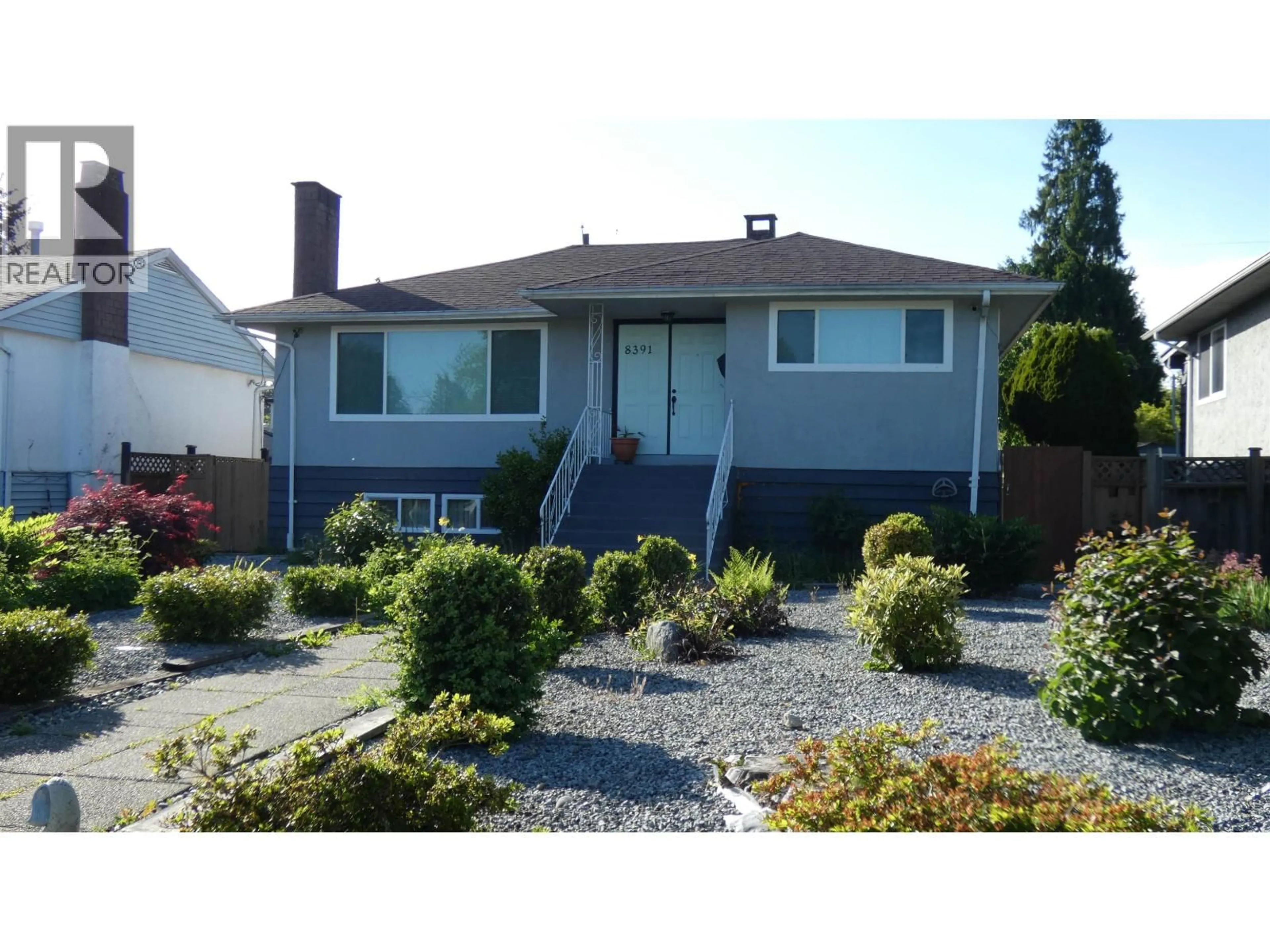 Home with vinyl exterior material, street for 8391 11TH AVENUE, Burnaby British Columbia V3N2P5