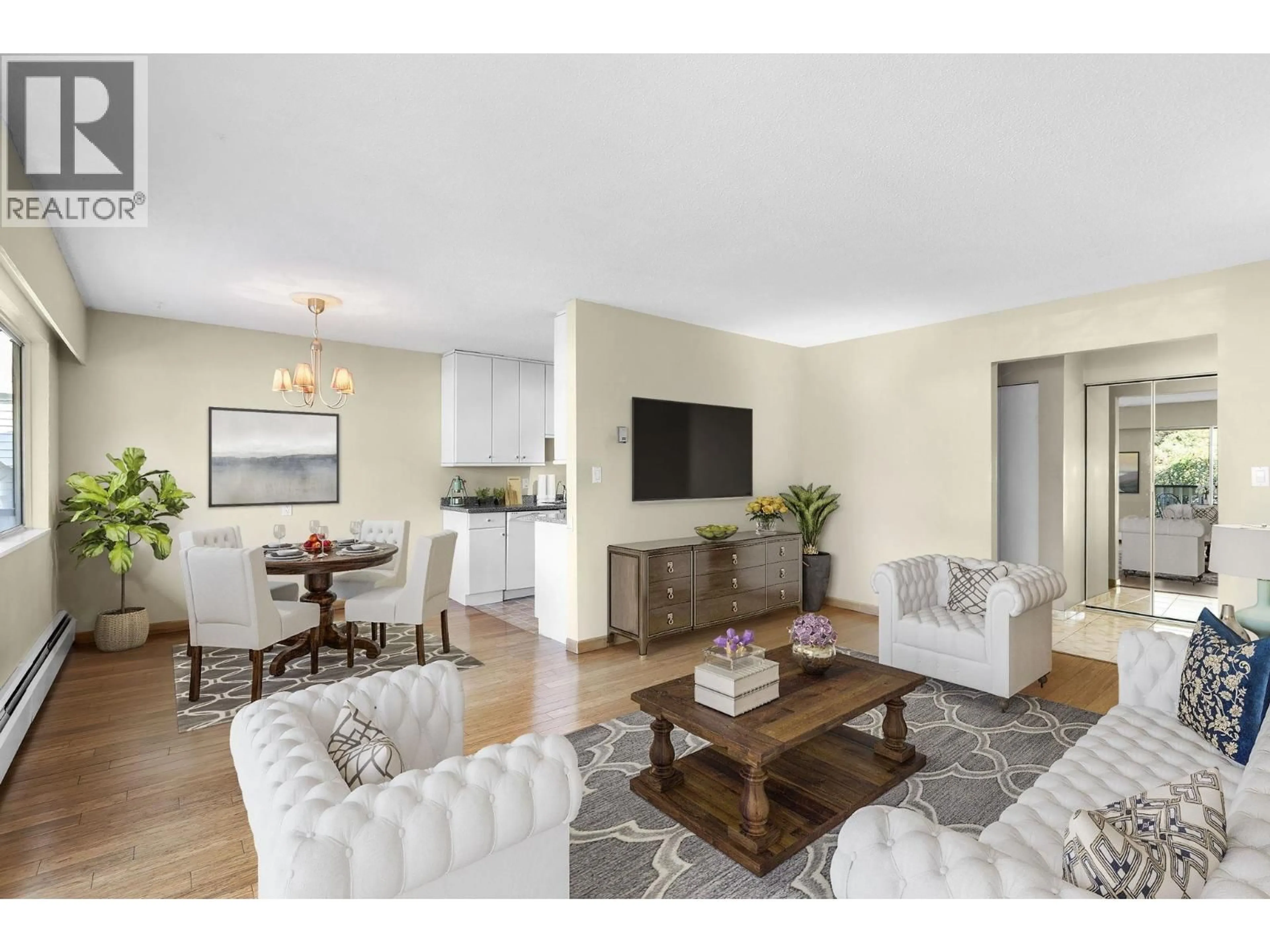 Living room with furniture, wood/laminate floor for 54 - 912 PREMIER STREET, North Vancouver British Columbia V7J2G8