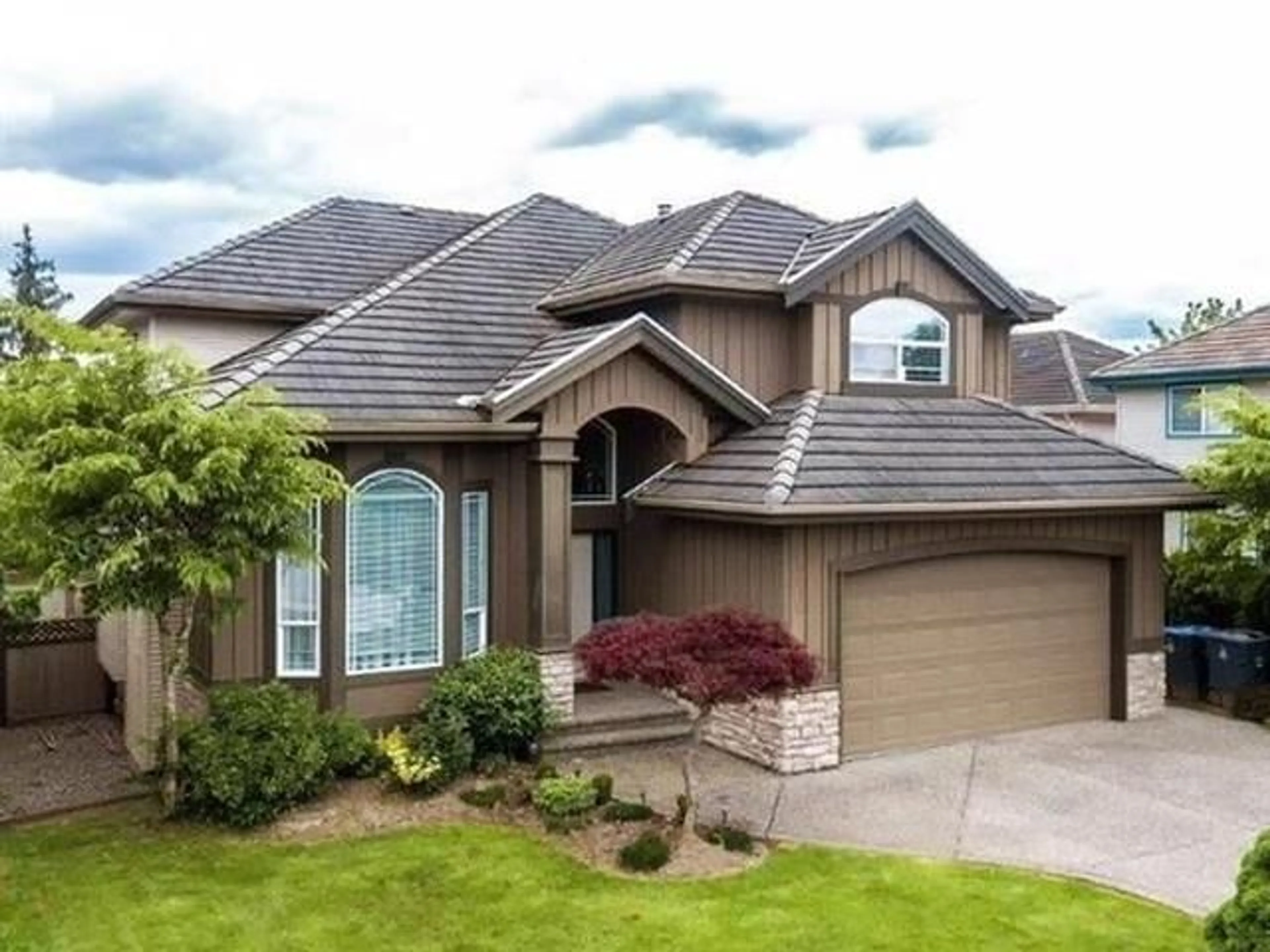 Home with vinyl exterior material, street for 8370 168A STREET, Surrey British Columbia V4N4T8