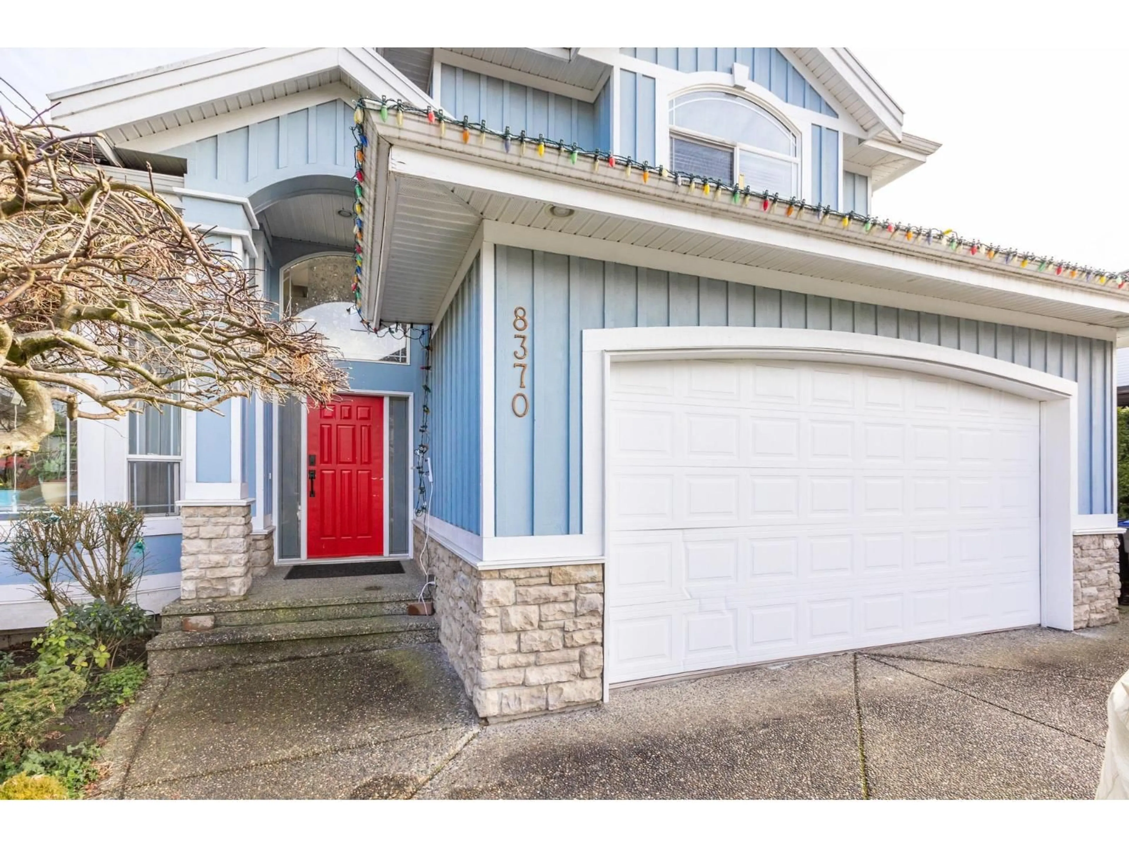 Home with vinyl exterior material, street for 8370 168A STREET, Surrey British Columbia V4N4T8