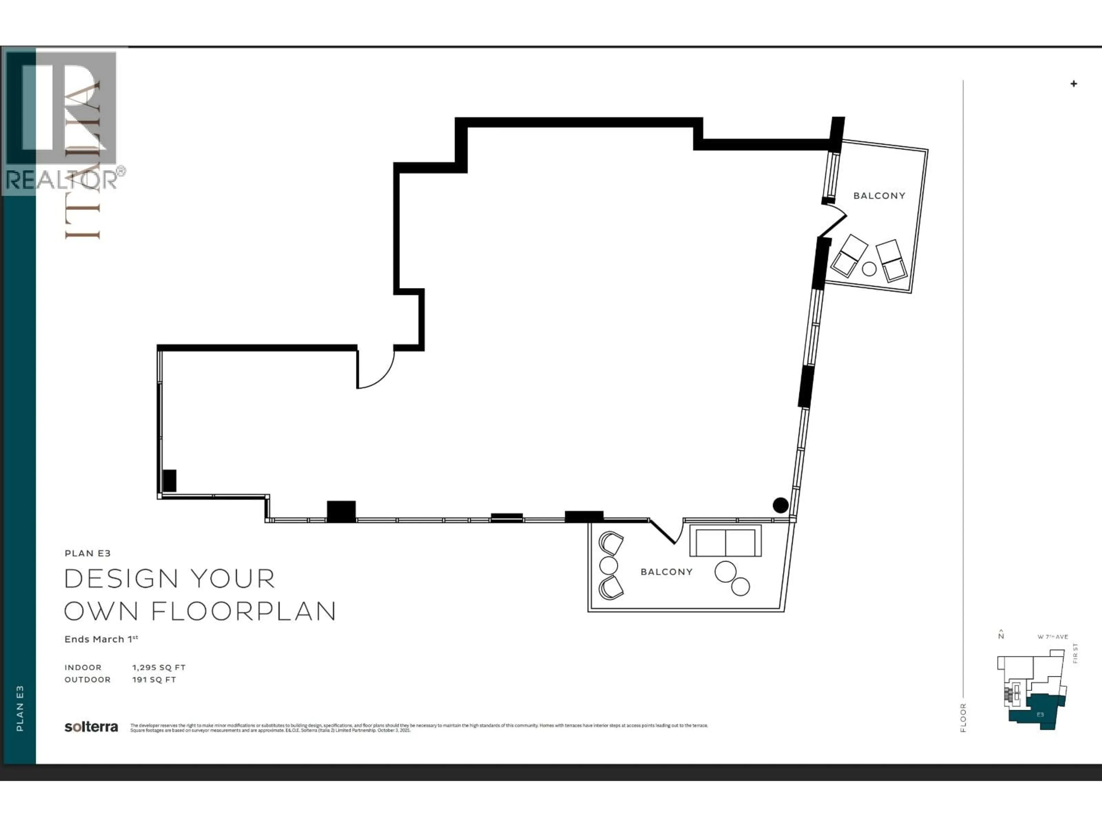 Floor plan for 904 - 2323 FIR STREET, Vancouver British Columbia V6J1S5