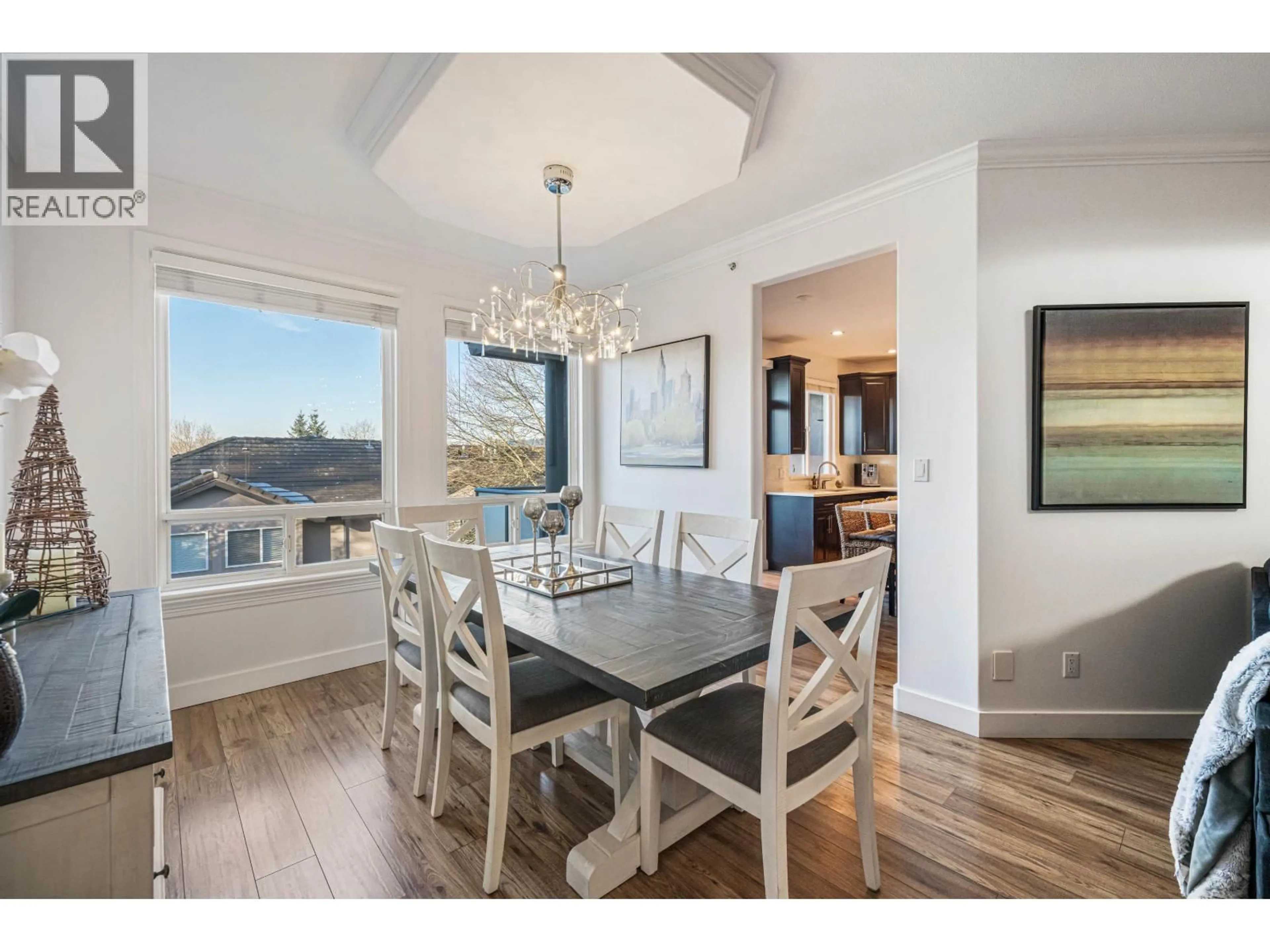 Dining room, wood/laminate floor for 52 - 678 CITADEL DRIVE, Port Coquitlam British Columbia V3C6M7