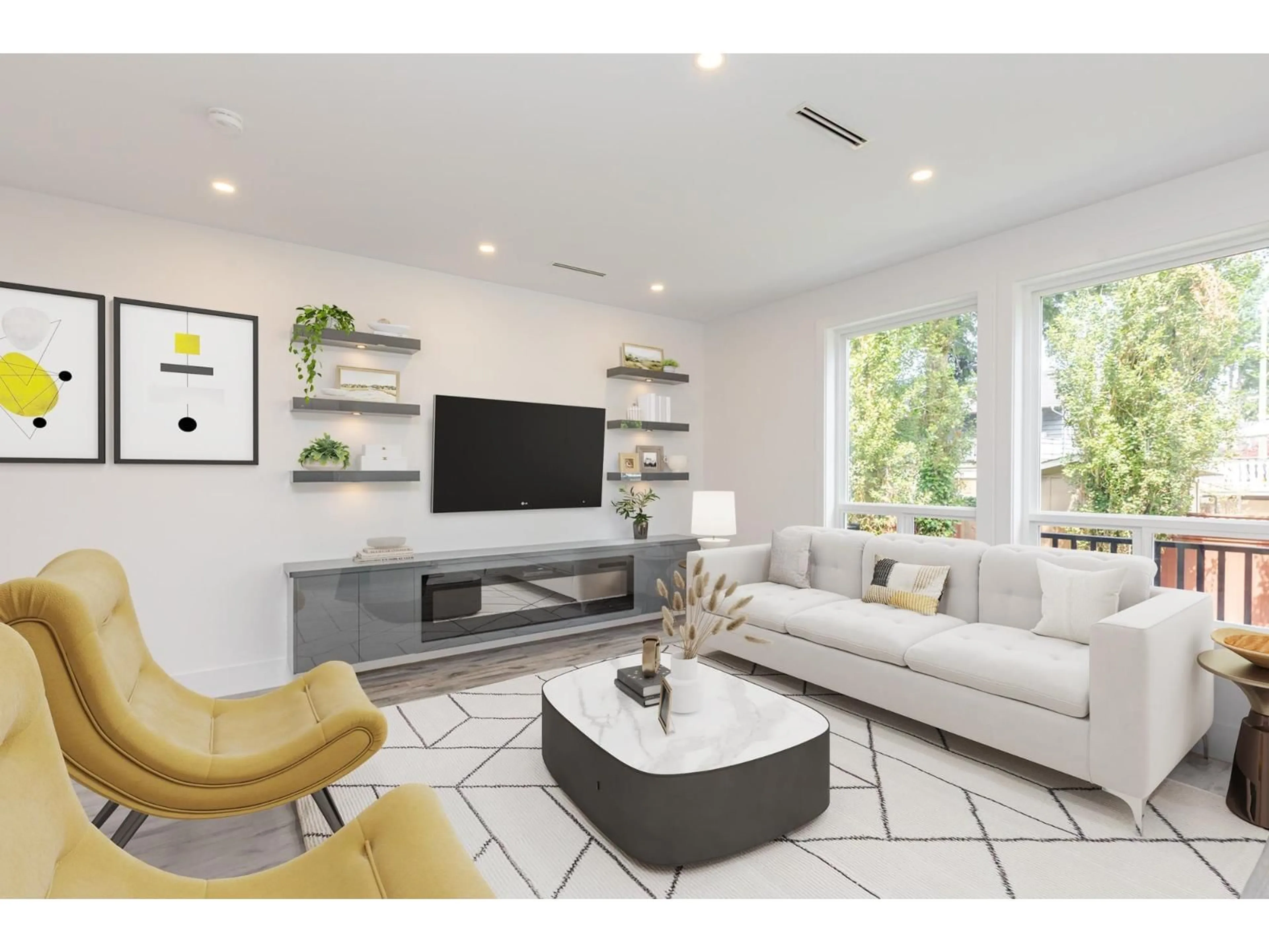 Living room with furniture, unknown for 11729 85A AVENUE, Delta British Columbia V4C2V7