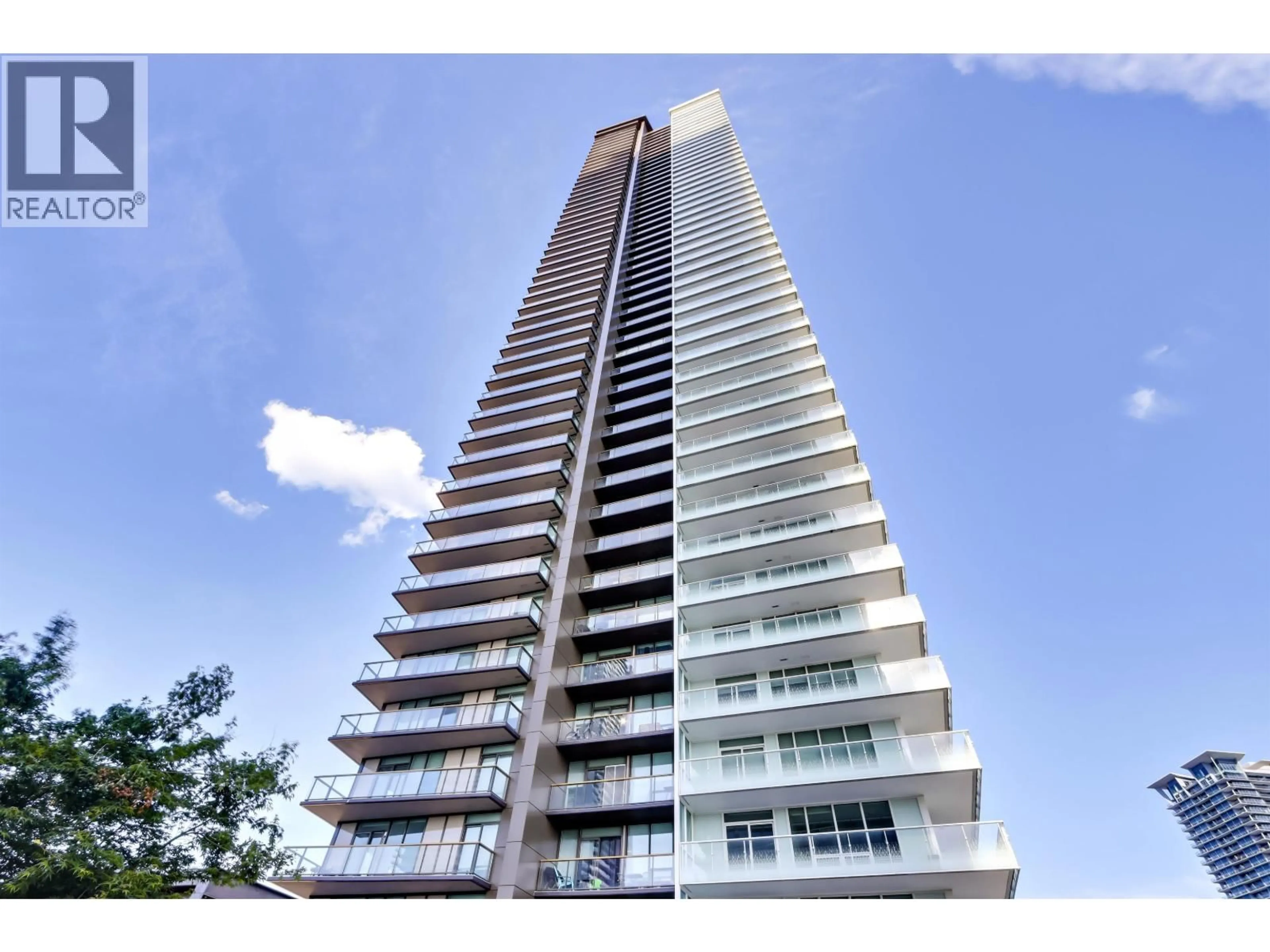 A pic from outside/outdoor area/front of a property/back of a property/a pic from drone, building for 503 - 4650 BRENTWOOD BOULEVARD, Burnaby British Columbia V5C0M3