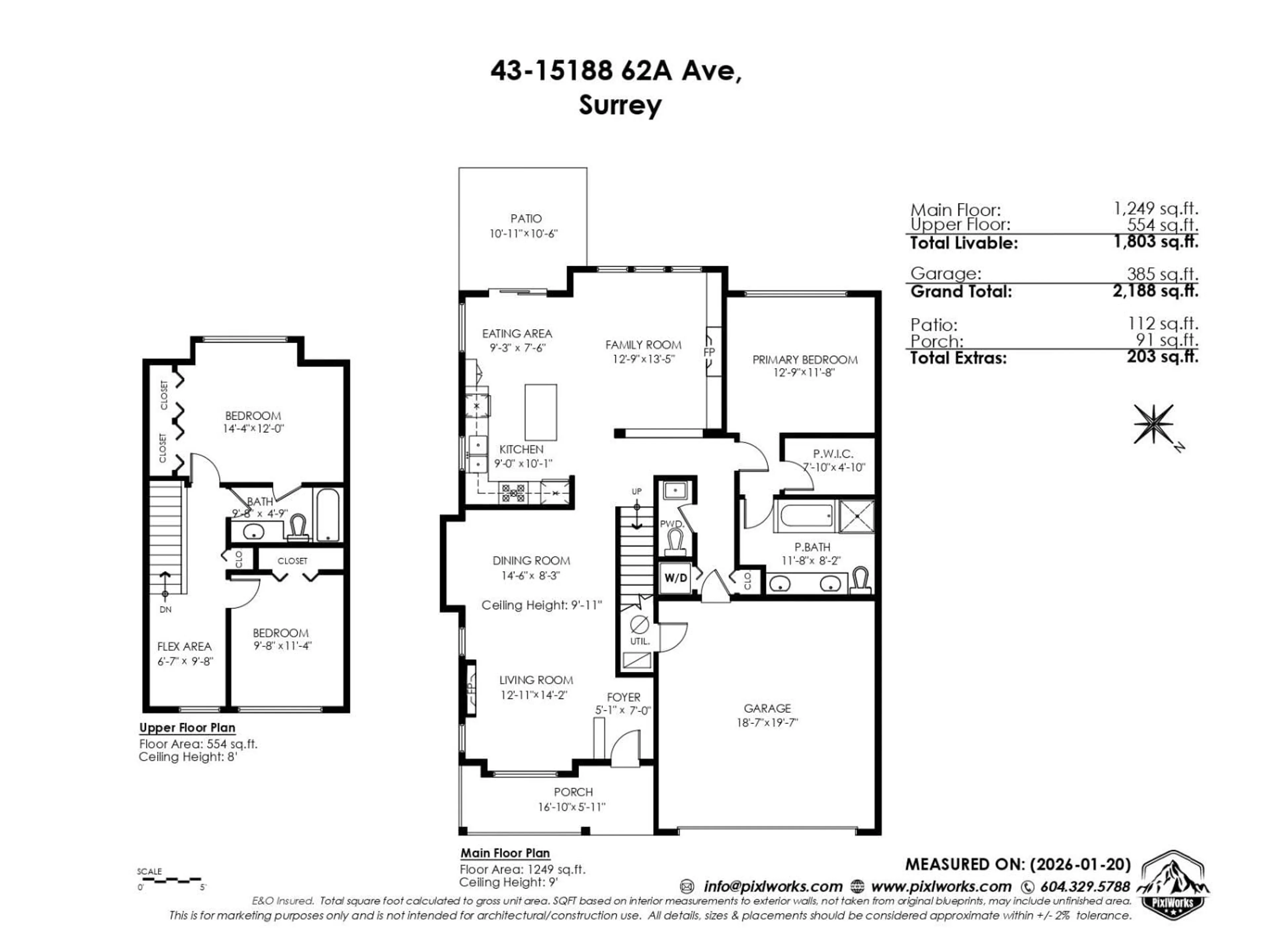 Floor plan for 43 - 15188 62A AVENUE, Surrey British Columbia V3S1W7