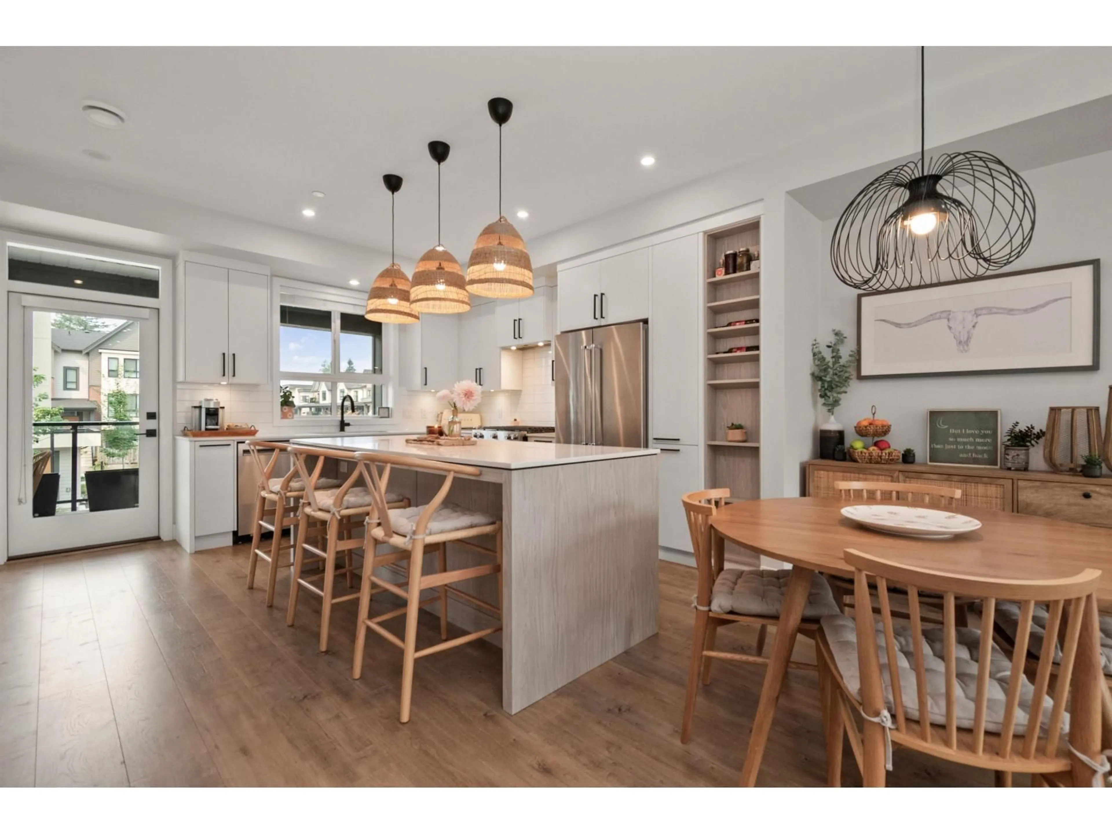 Open concept kitchen, wood/laminate floor for 41 - 45500 CAMPUS DRIVE, Chilliwack British Columbia V2R6E9