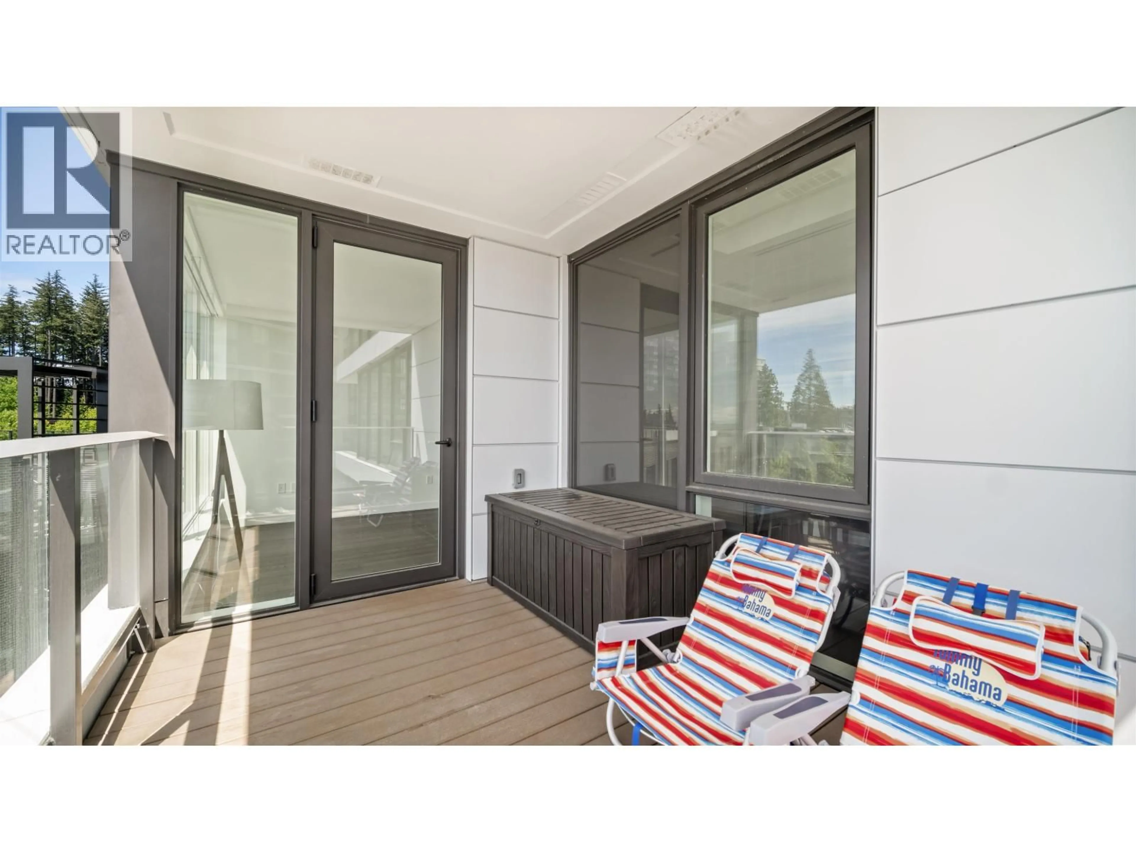 Patio, water/lake/river/ocean view for 602 - 5629 BIRNEY AVENUE, Vancouver British Columbia V6S0L5
