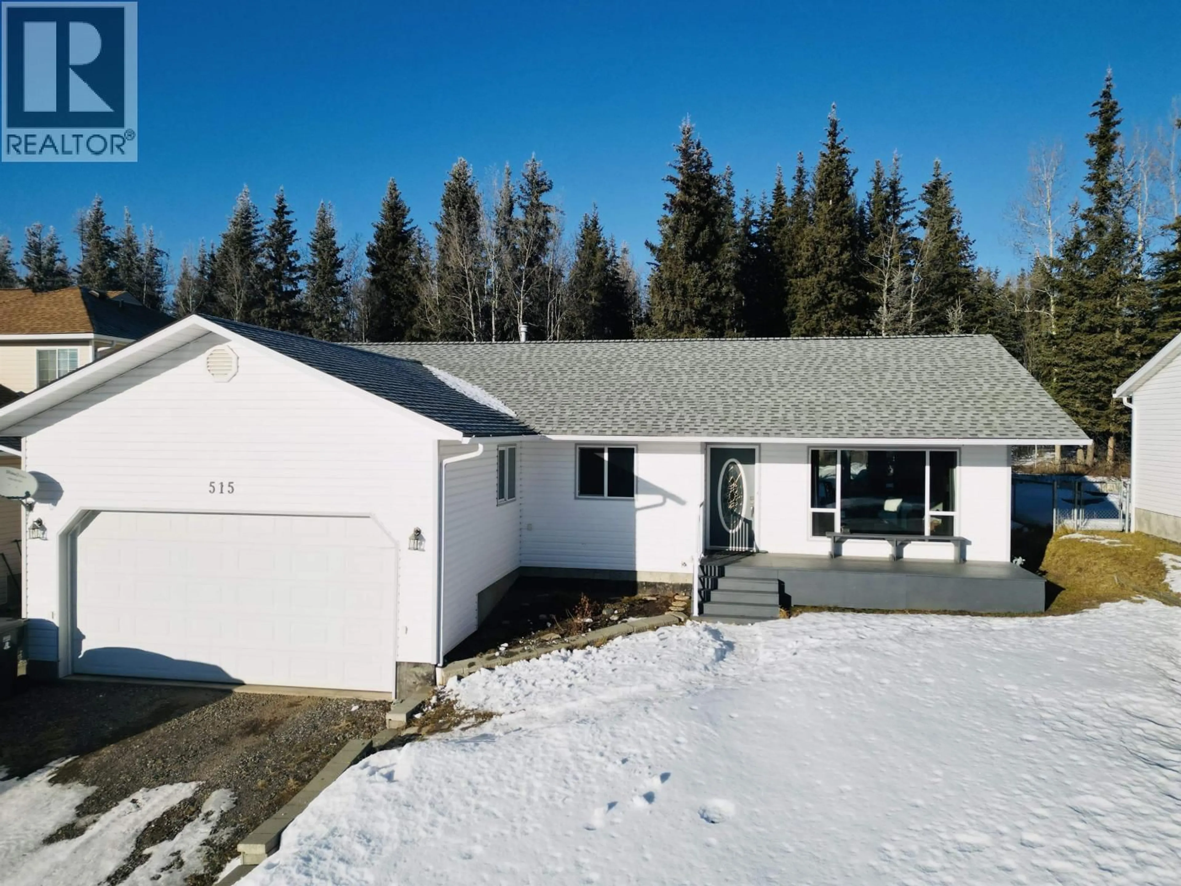 A pic from outside/outdoor area/front of a property/back of a property/a pic from drone, unknown for 515 9TH AVENUE, Burns Lake British Columbia V0J1E0