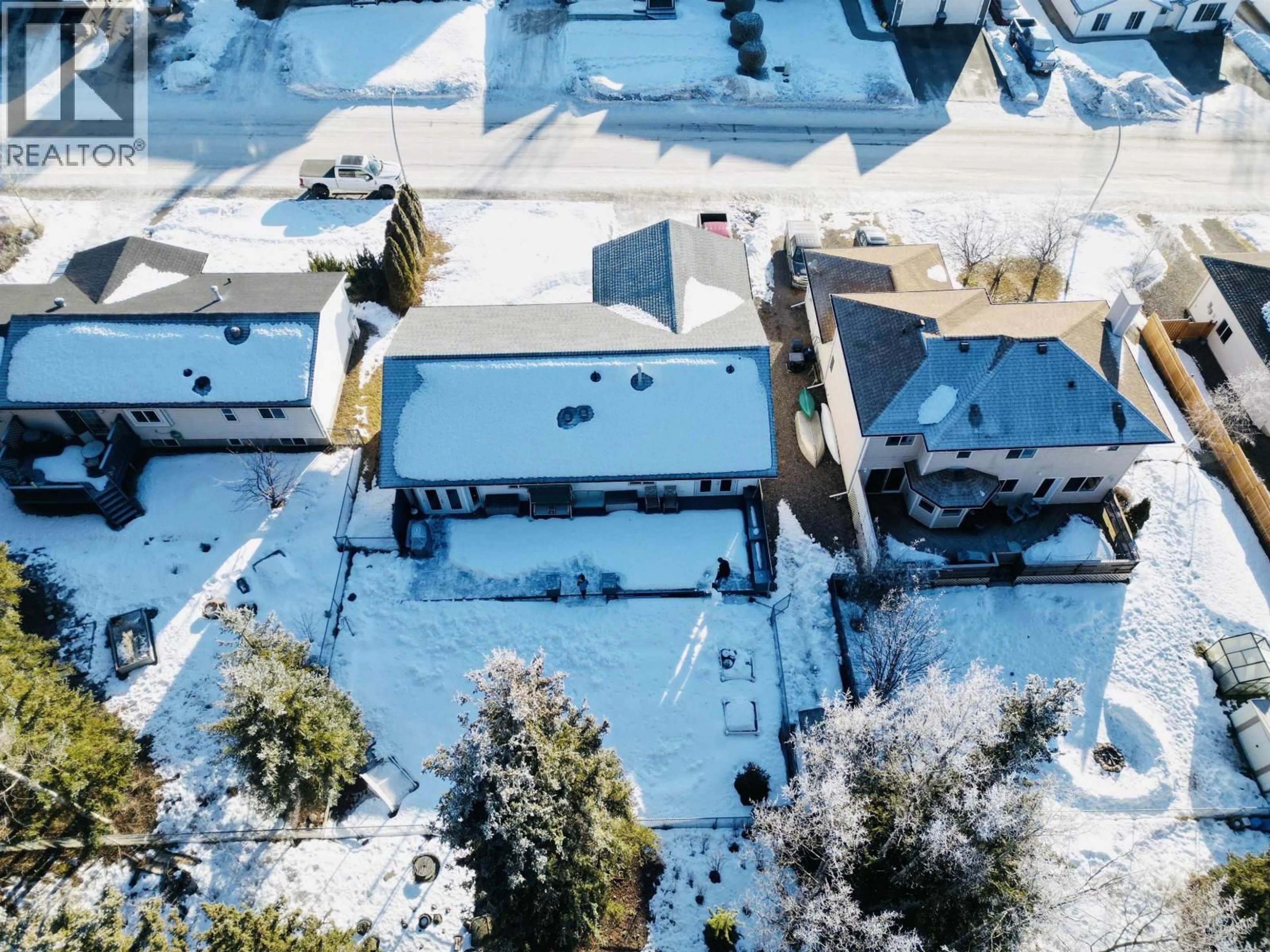 A pic from outside/outdoor area/front of a property/back of a property/a pic from drone, unknown for 515 9TH AVENUE, Burns Lake British Columbia V0J1E0