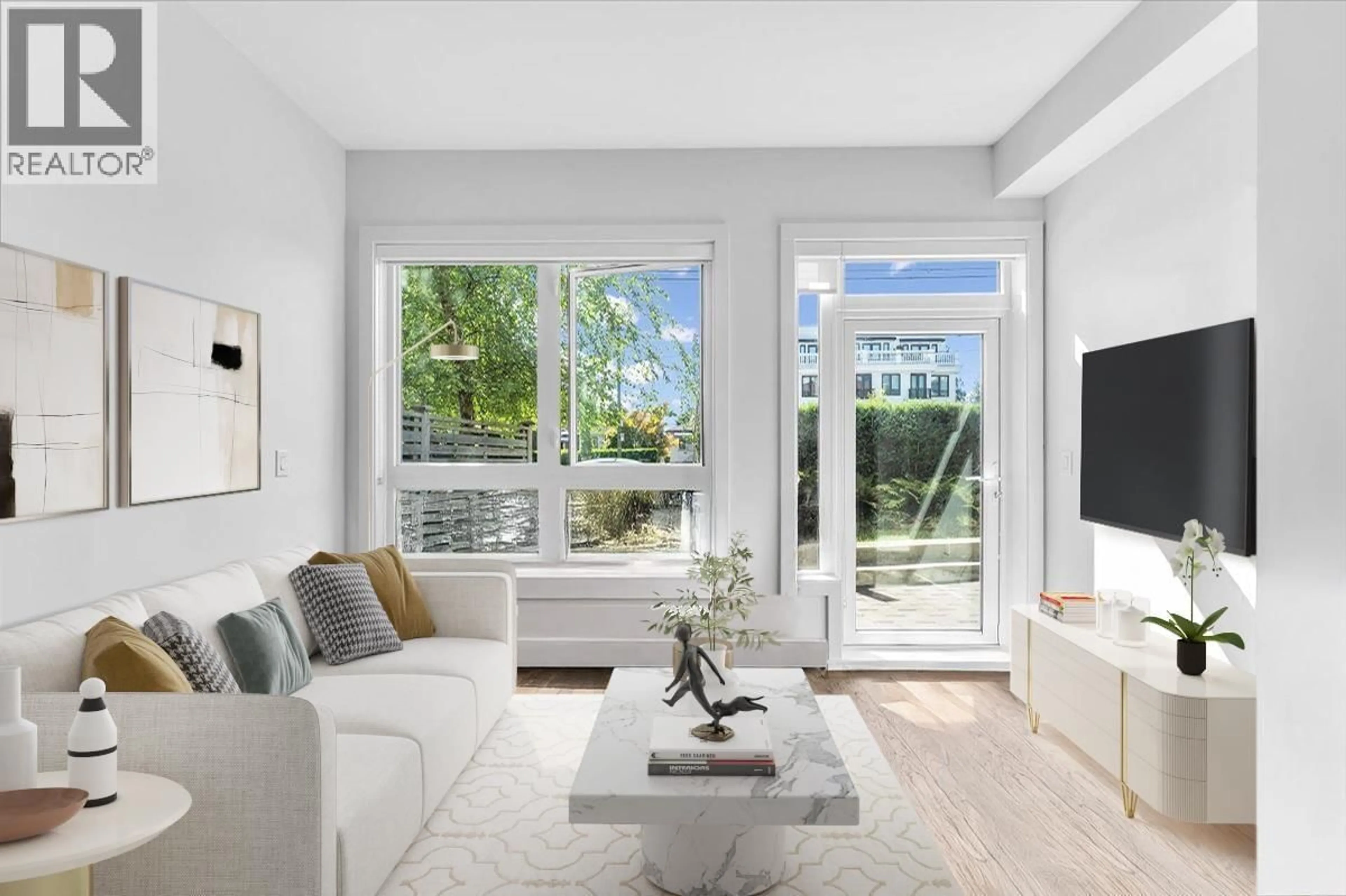 Living room with furniture, unknown for 101 - 7878 GRANVILLE STREET, Vancouver British Columbia V6P4Z2