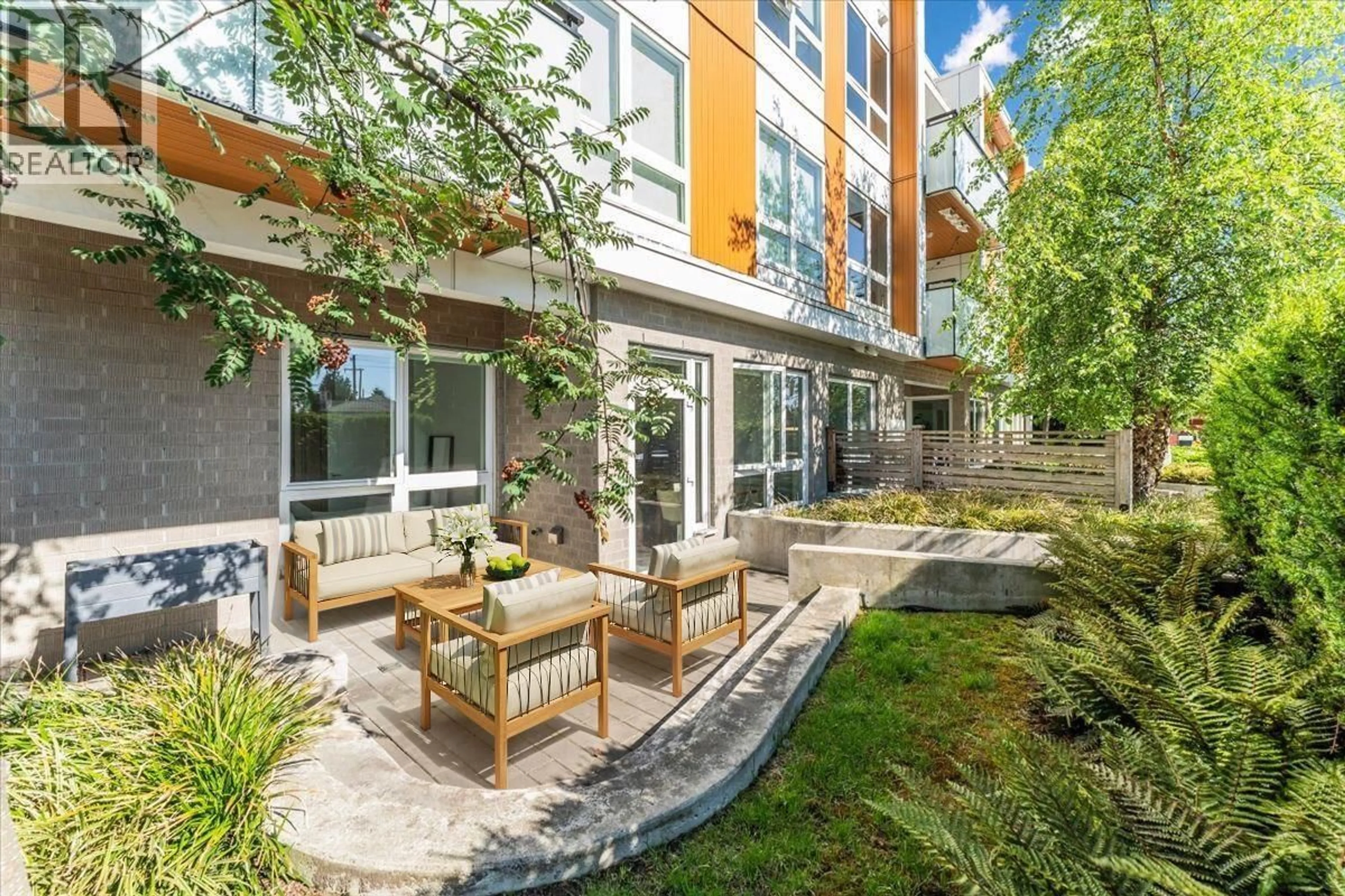 Patio, street for 101 - 7878 GRANVILLE STREET, Vancouver British Columbia V6P4Z2