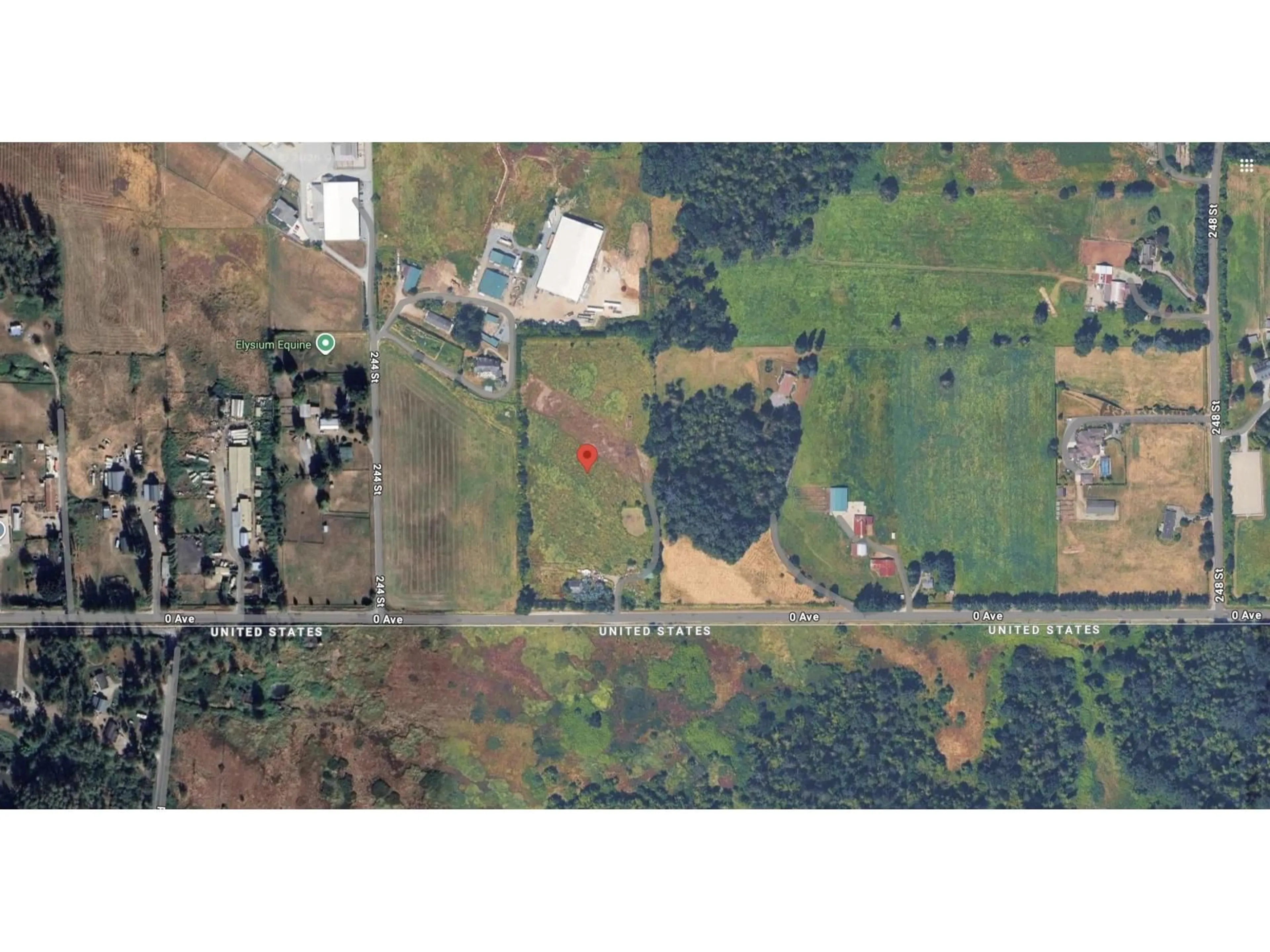 A pic from outside/outdoor area/front of a property/back of a property/a pic from drone, building for 24493 0 AVENUE, Langley British Columbia V2Z2Y7